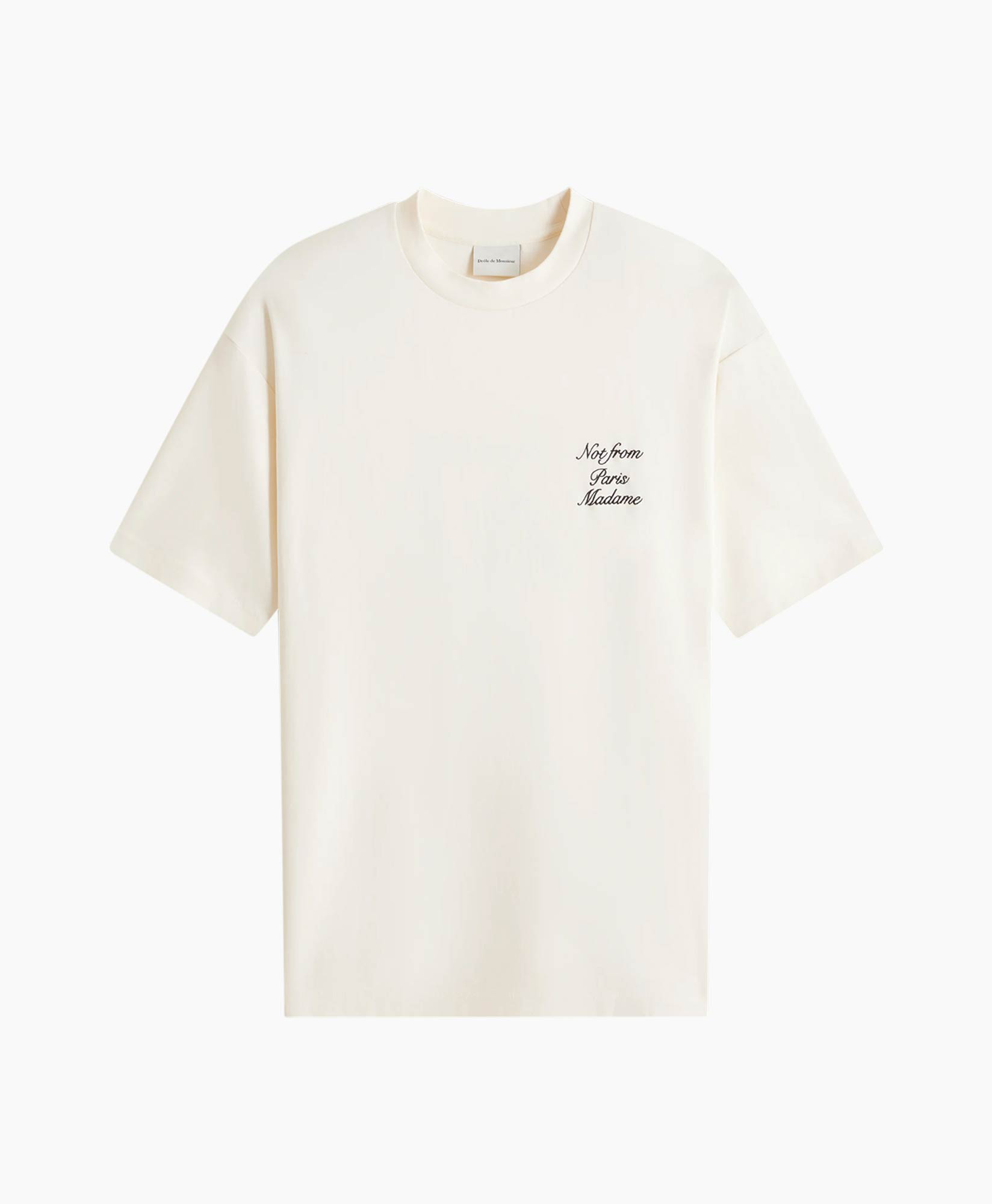 Le T-shirt Sloga Cursive Off White