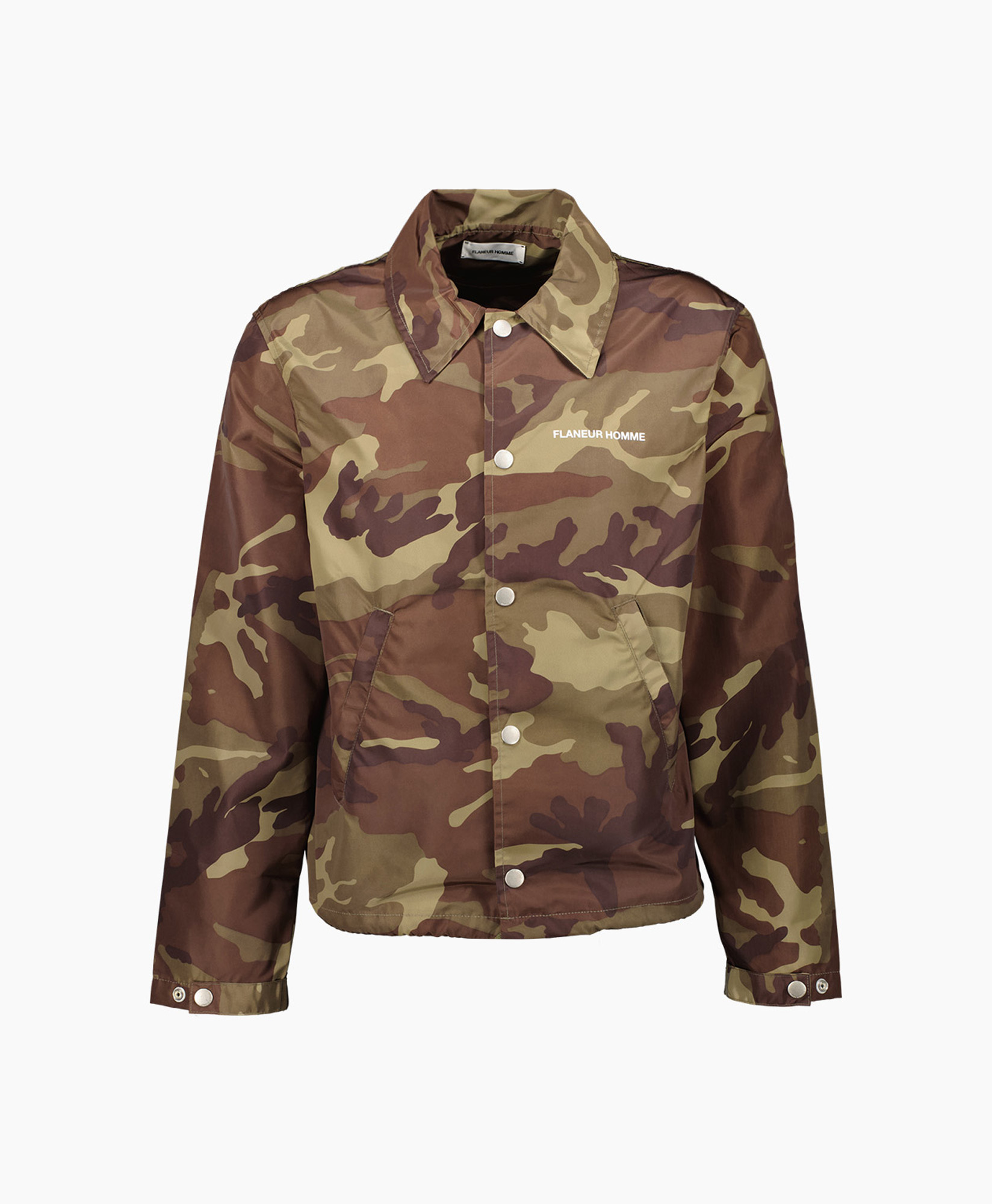 Flaneur Homme Jack Logo Windbreaker Groen