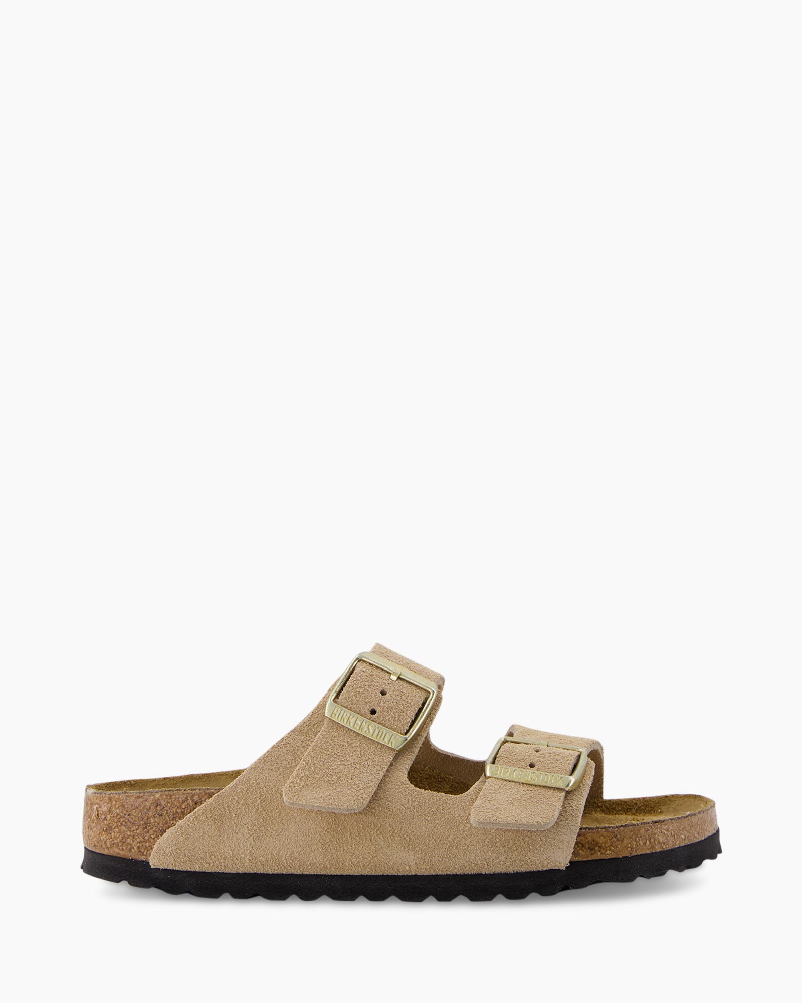 Sandaal Zonder Hak Arizona Suede Leather Zand