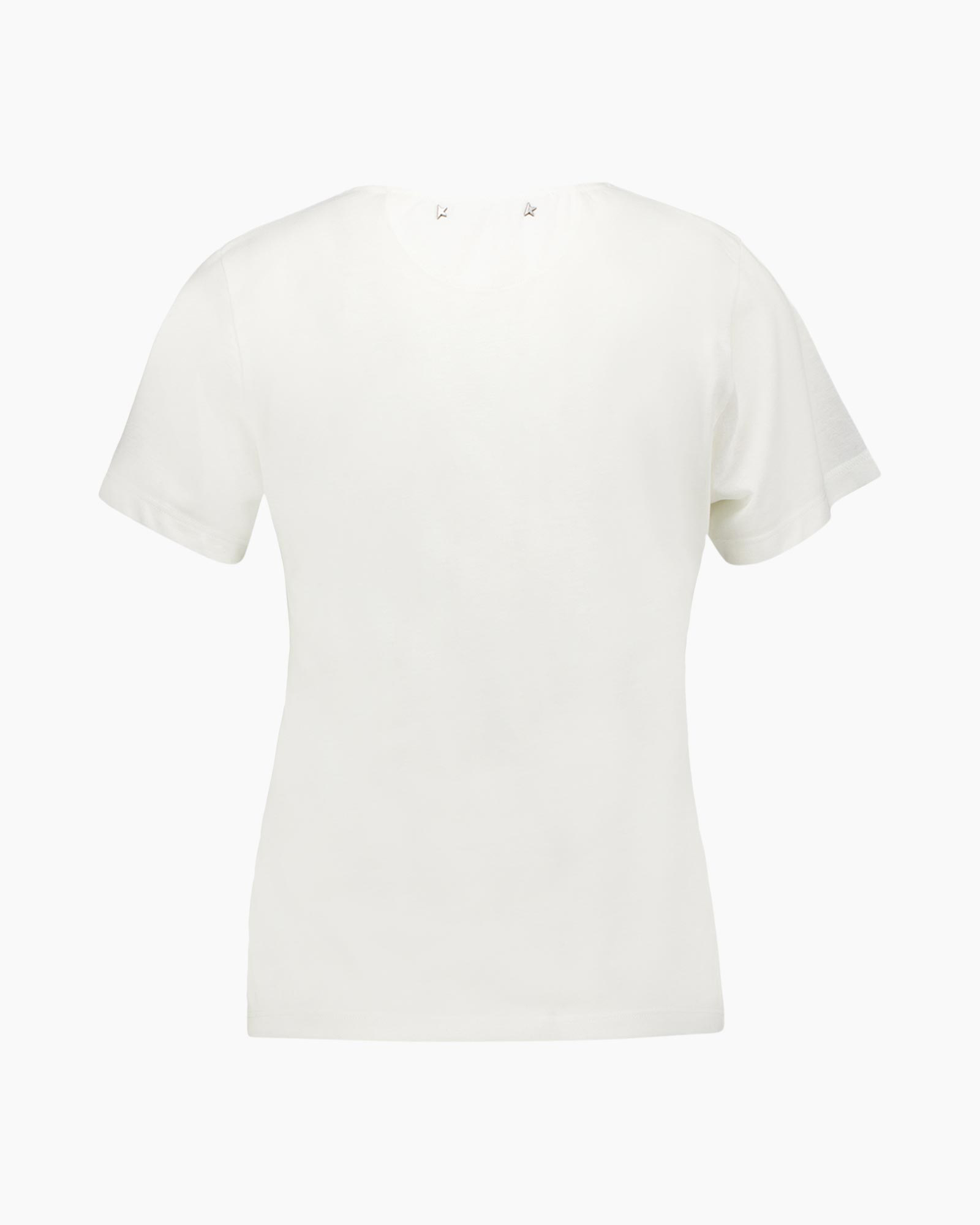 T-shirt Journey W's Slim Long Burned Out Jersey Ecru