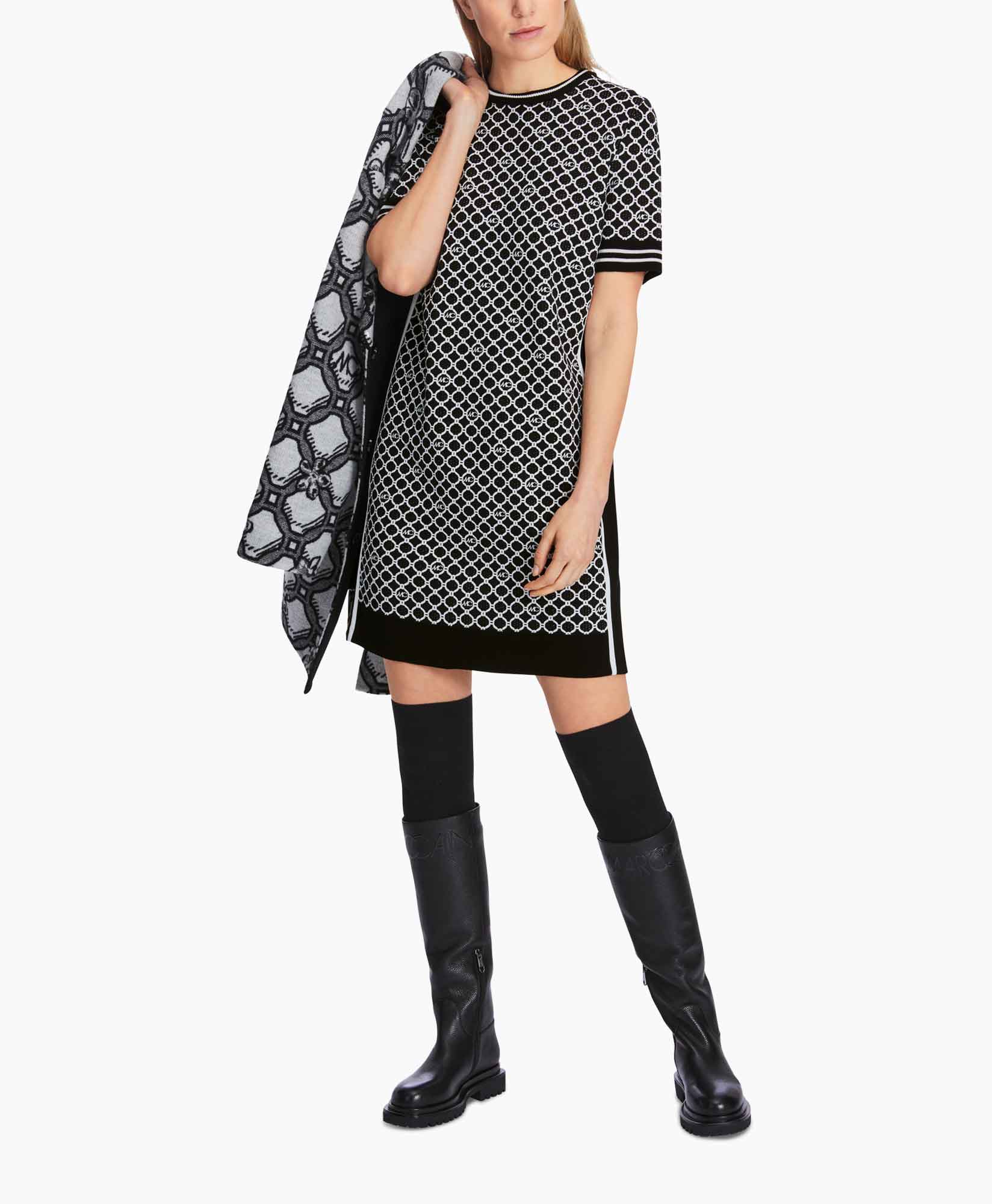 Marc Cain Sports Jurk Xs M10 Zwart