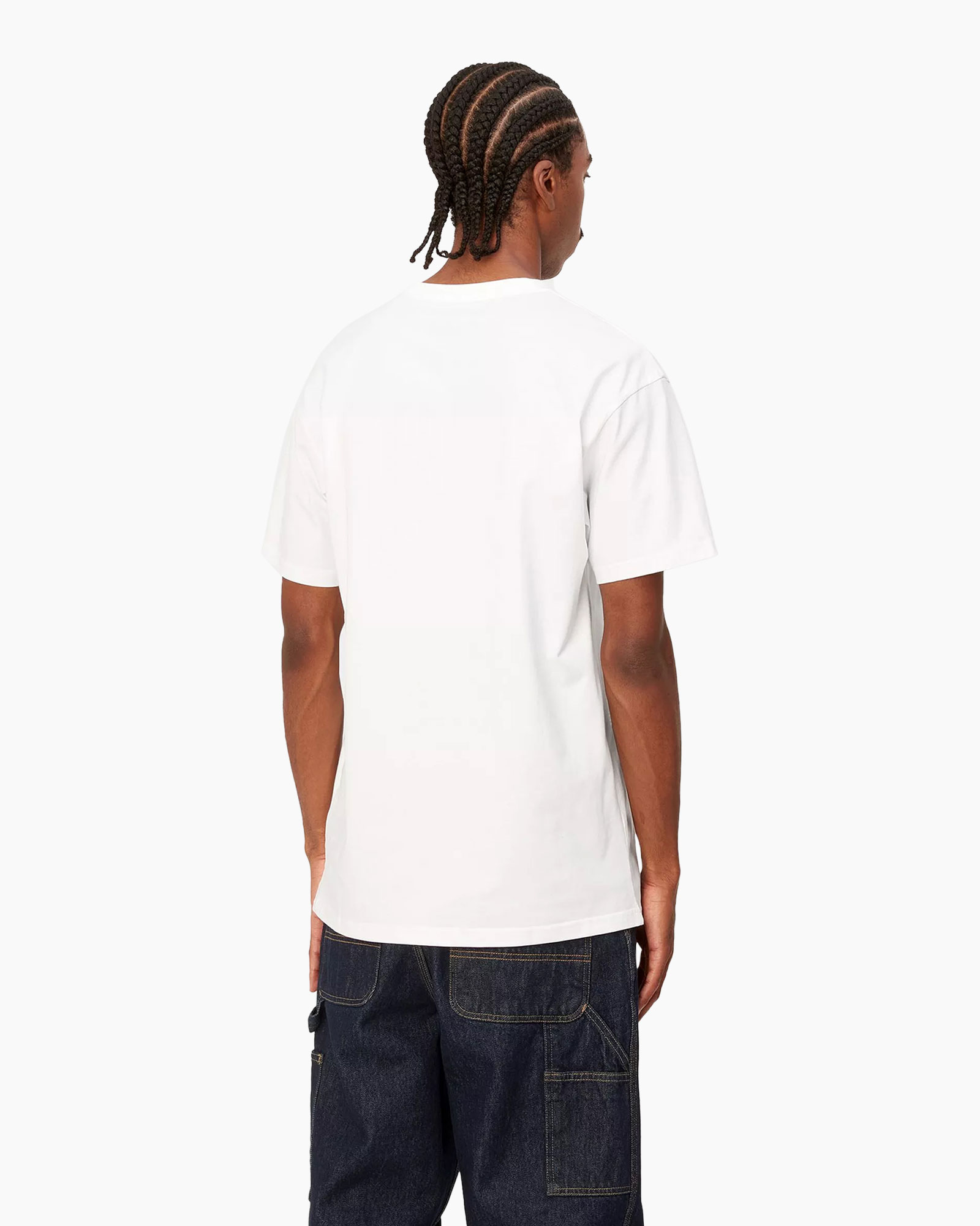 T-shirt Korte Mouw S/s Chase Wit