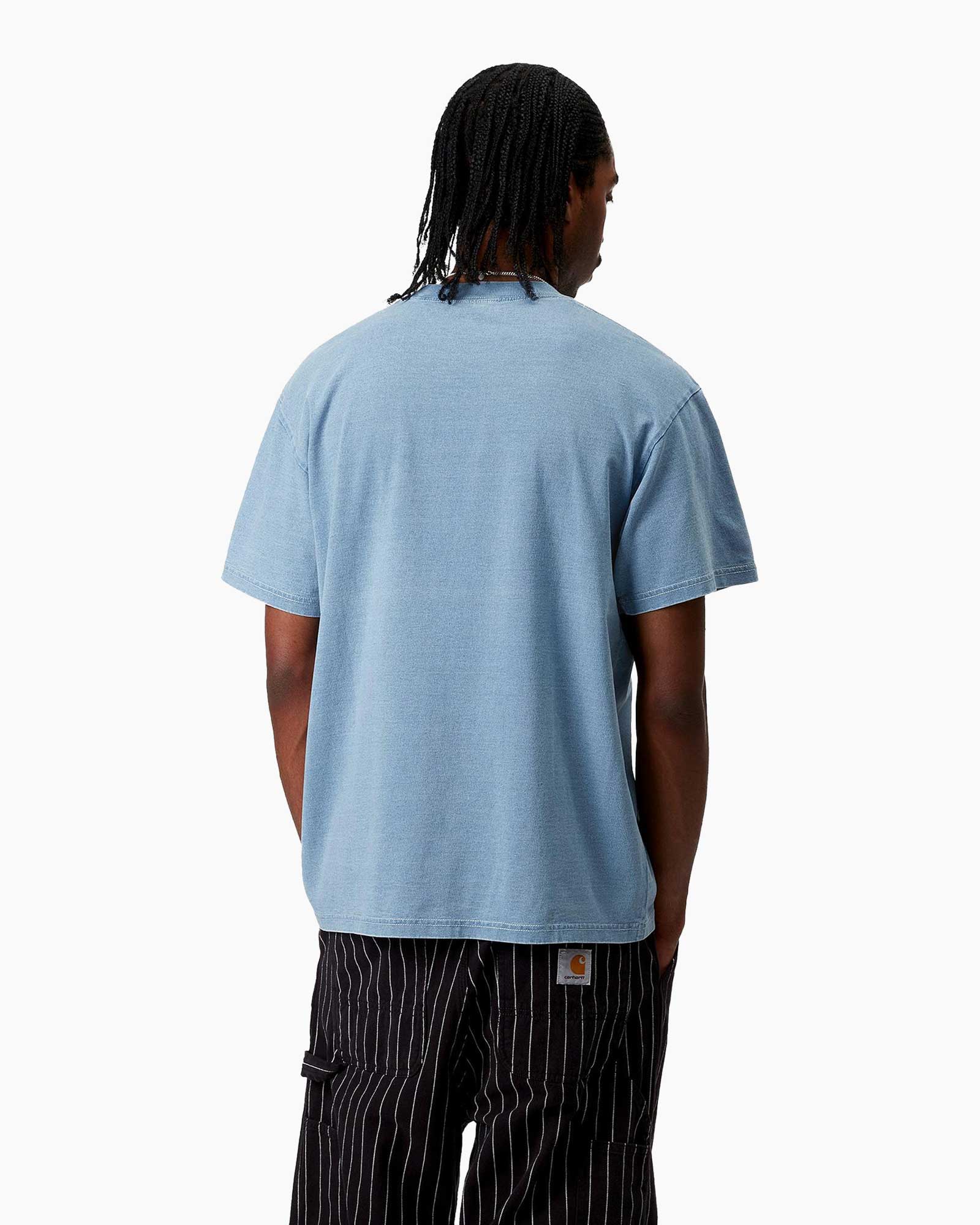 T-shirt Korte Mouw S/s Ingo Pocket Heart T-shirt Licht Blauw