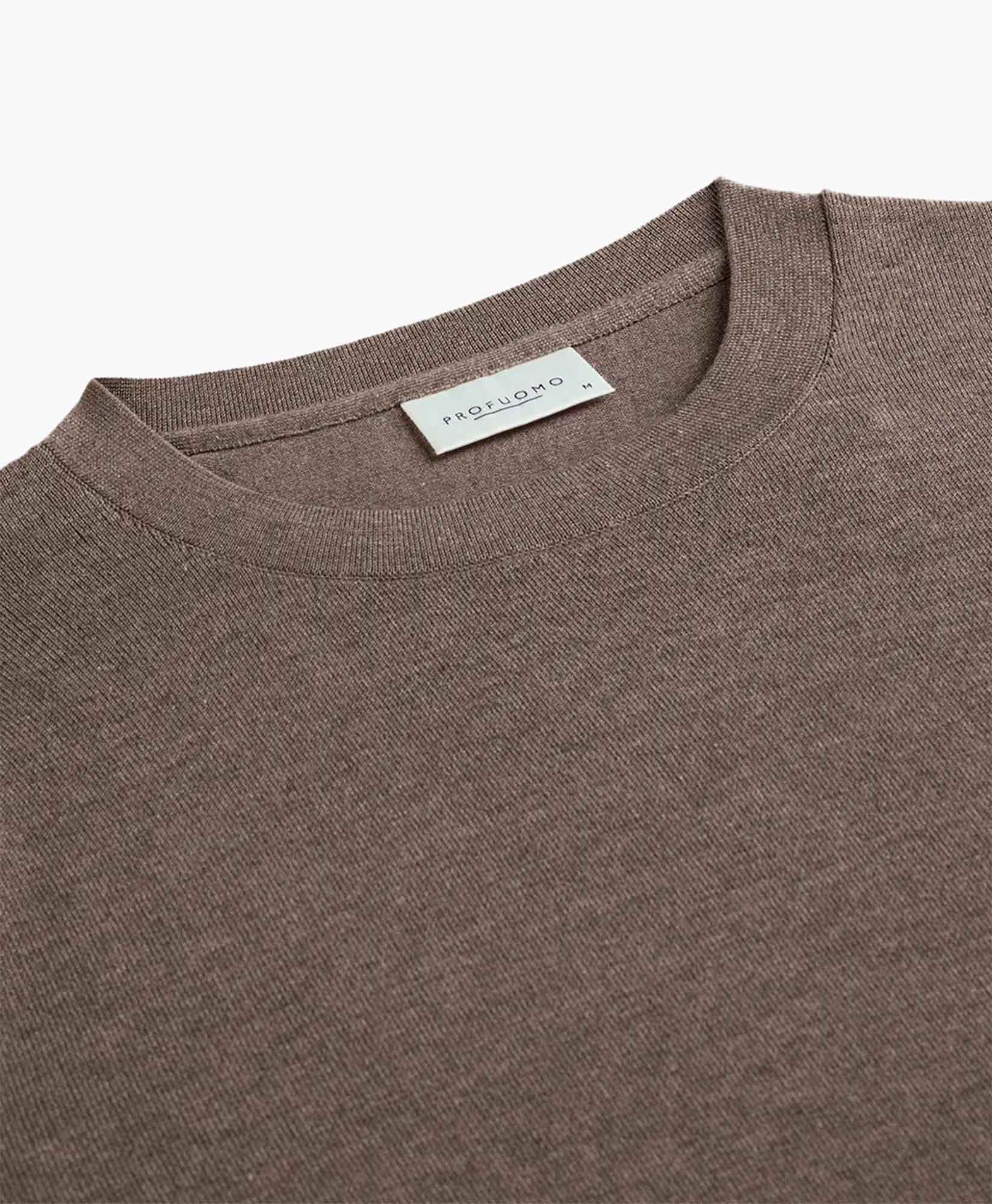 Pullover Crew Neck Brown Bruin