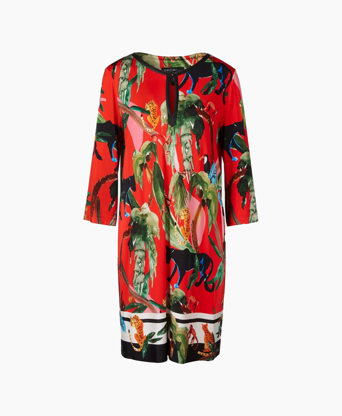 Marccain Additions Jurk Ua 21.17 J39 midden rood