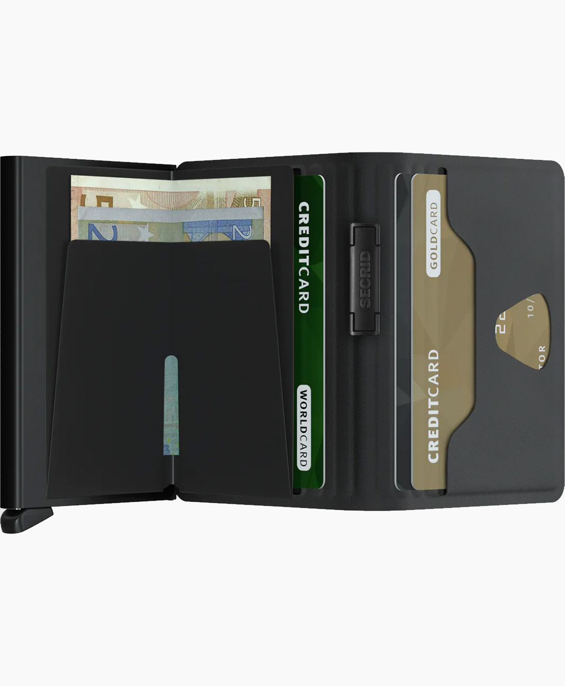 Secrid Diversen Bandwallet Tpu-black Zwart