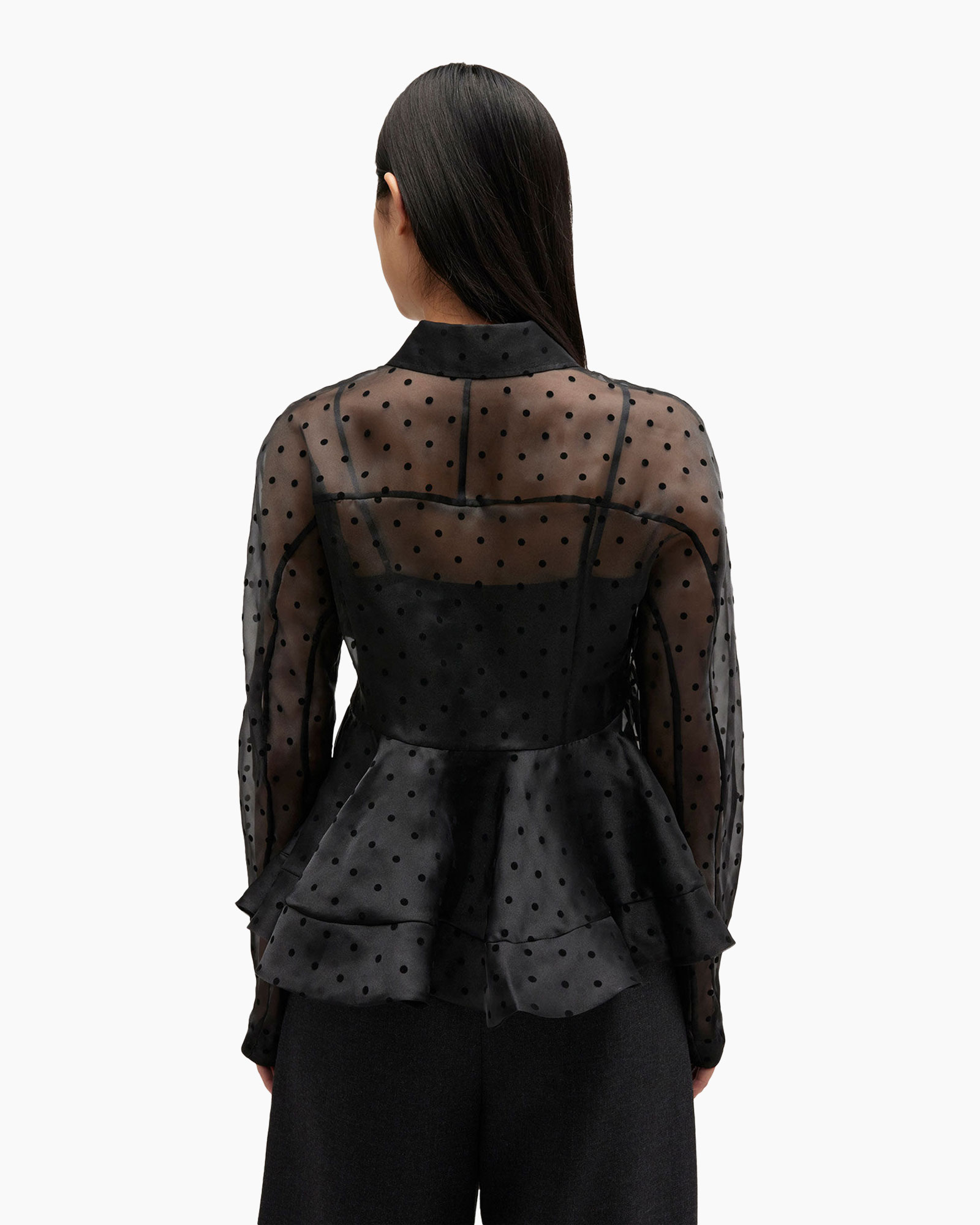 Blouse, Long Sleeve, Adult, Person, Woman