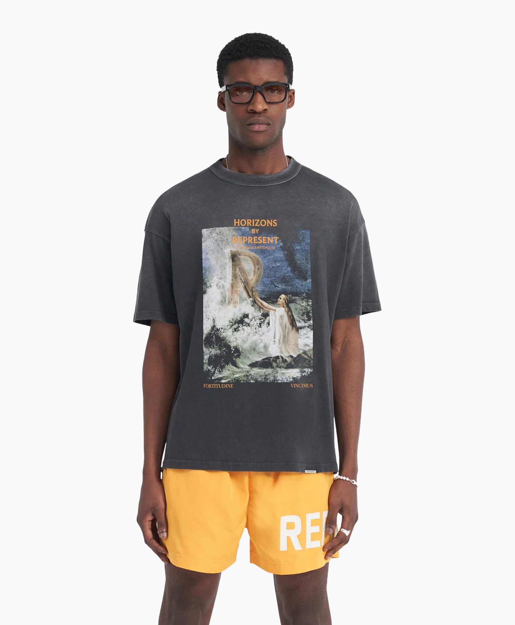 Represent T-shirt Higher Truth Zwart