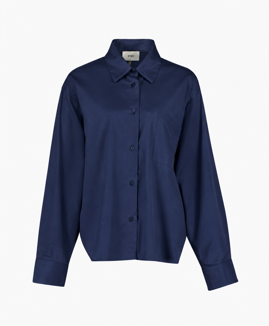 hemd, knopen blouse?, lange mouw?, kraag, zak