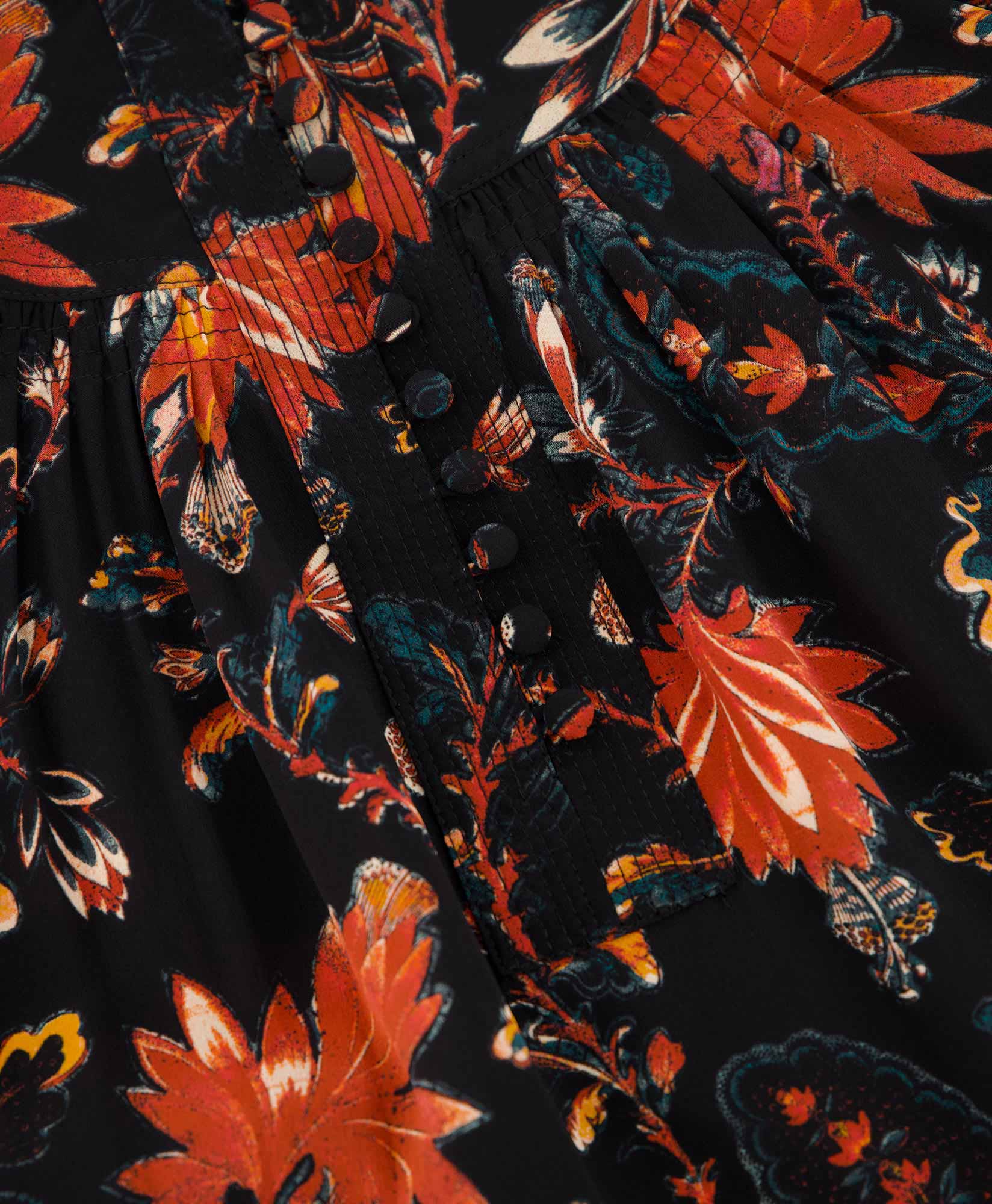 Ulla Johnson Blouse Pf230230 Zwart