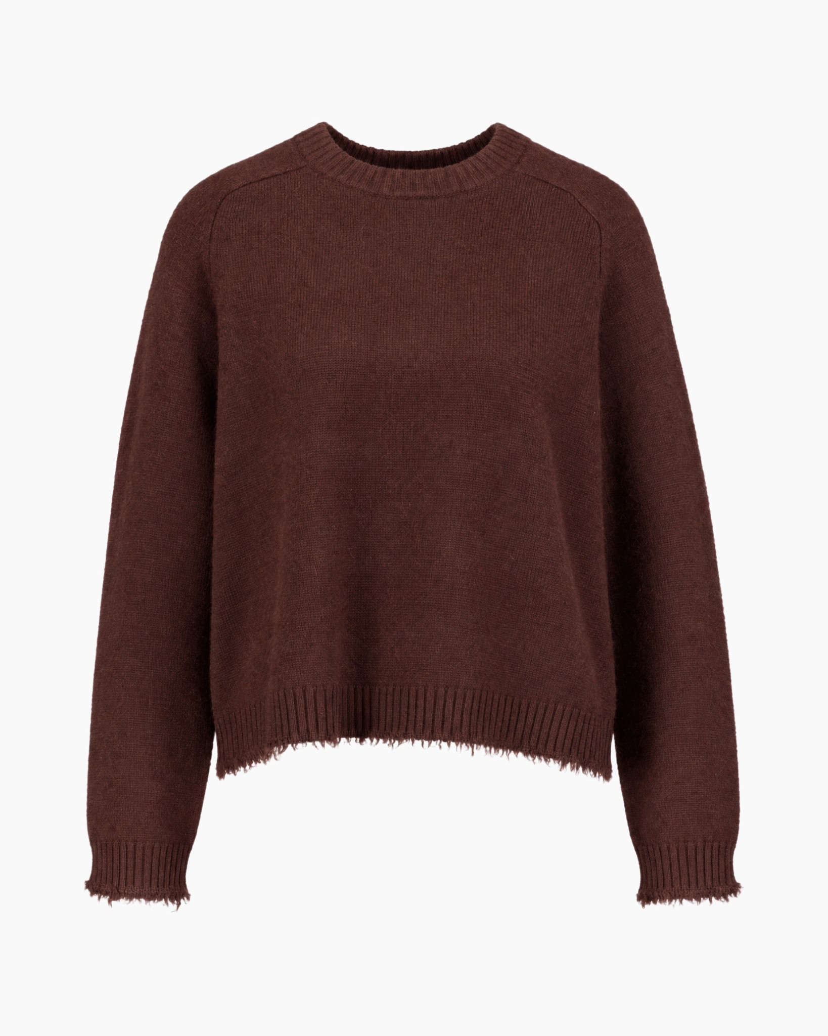 trui, bruin, breiwerk, lange_mouwen, fringe