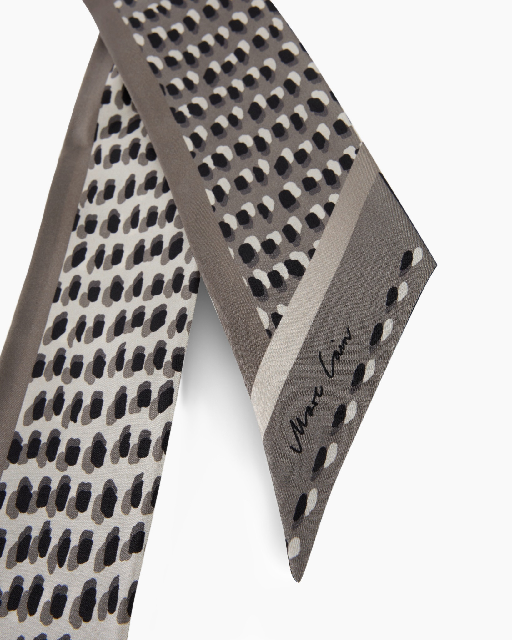 Sjaal Zc B4.20 Z43 midden grijs