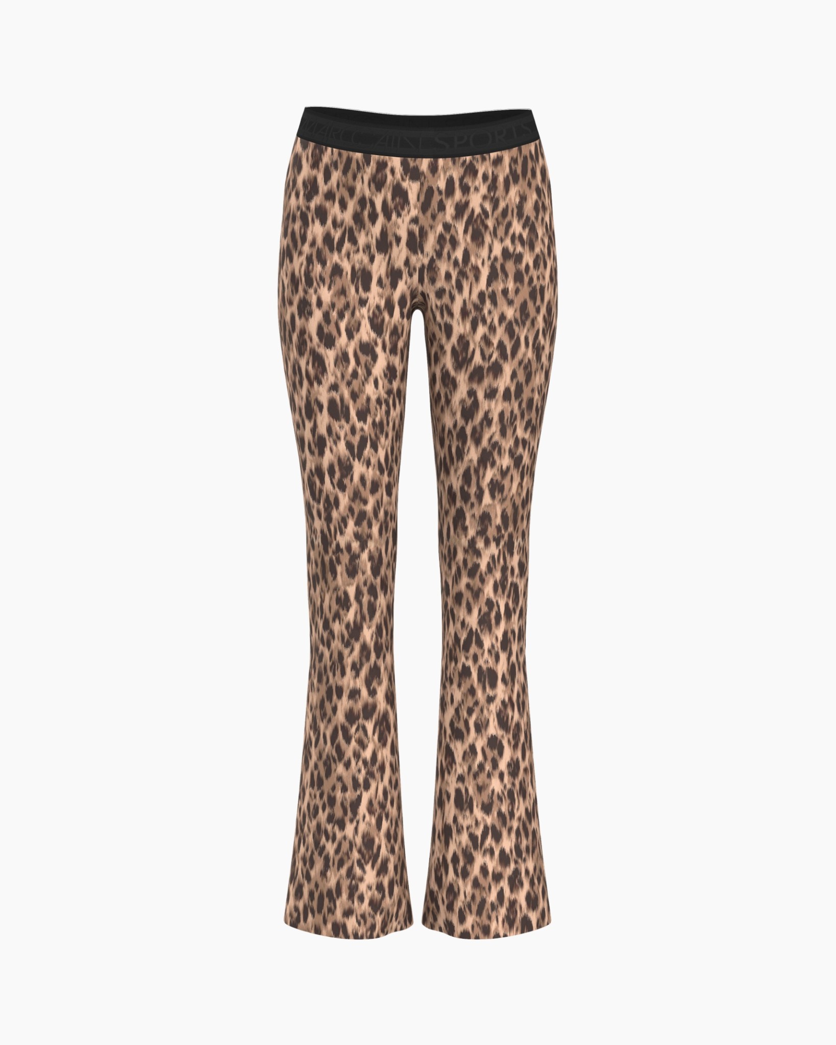 leggings, leo pardus print, dierenprint, rekbaar, flare