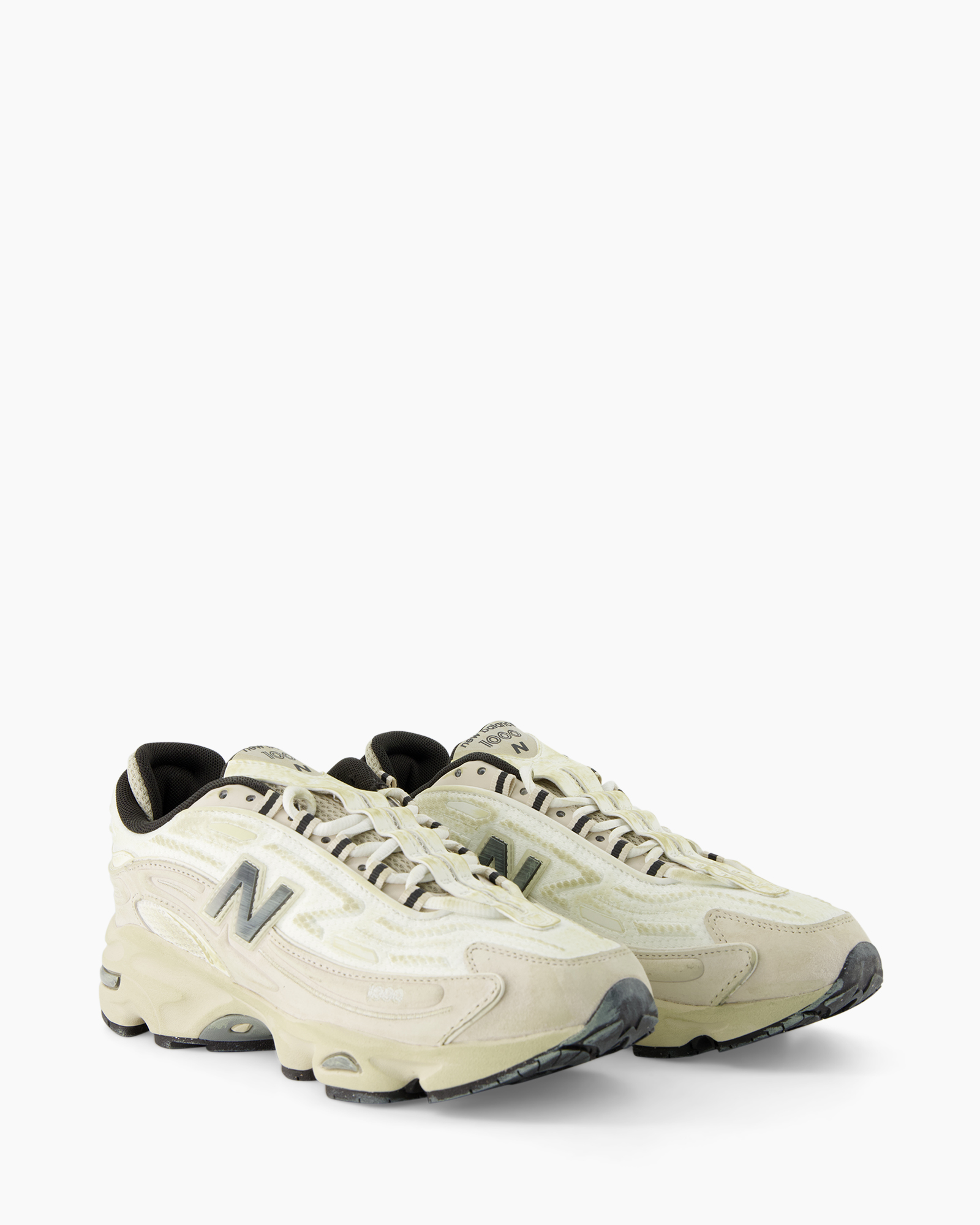 sneaker, schoen, beige, mesh, zool