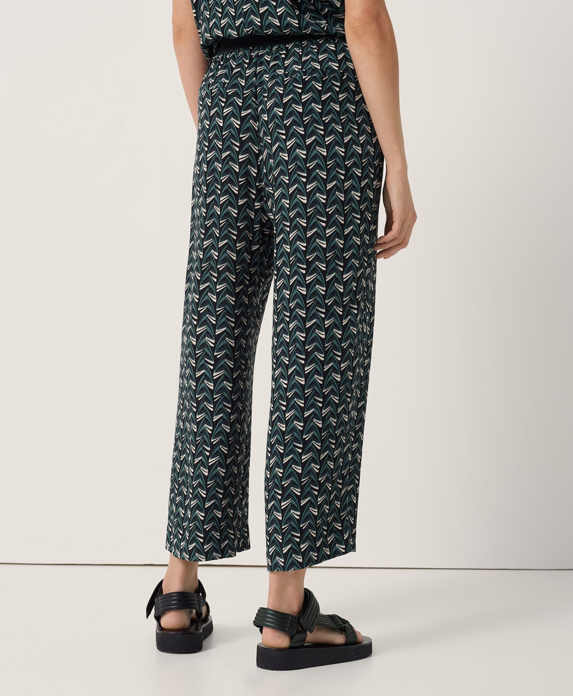 Someday Broek Cholena Ethnic Donker Groen Someday Broek Cholena Ethnic Donker Groen