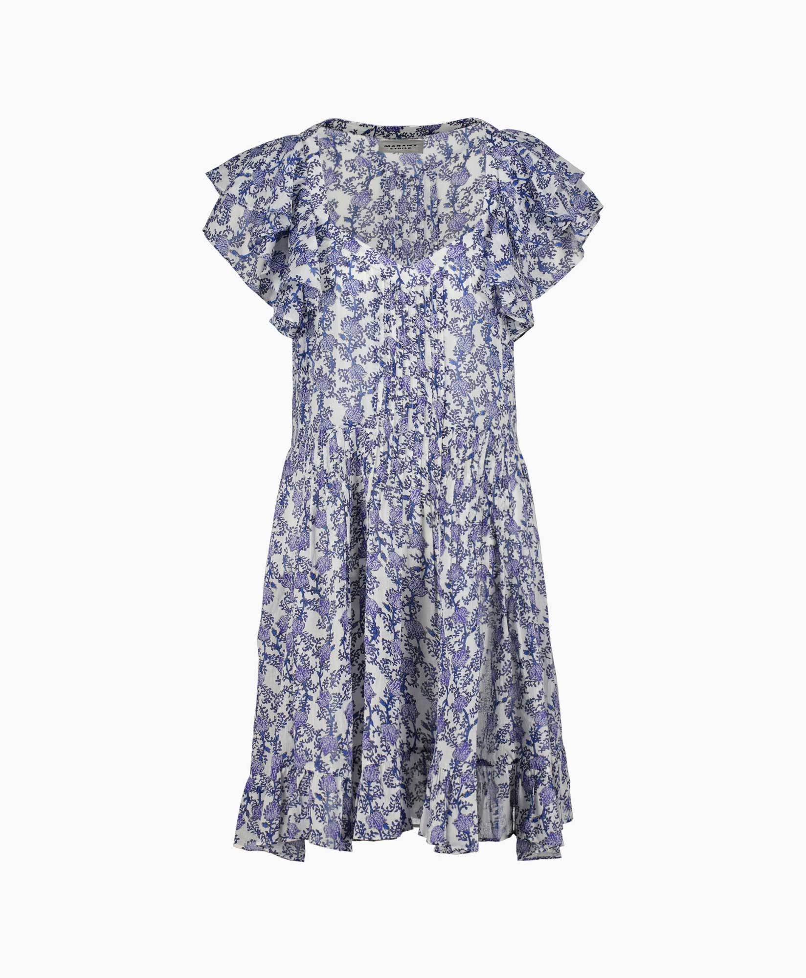Marant Étoile Jurk Godrana Dress Blauw