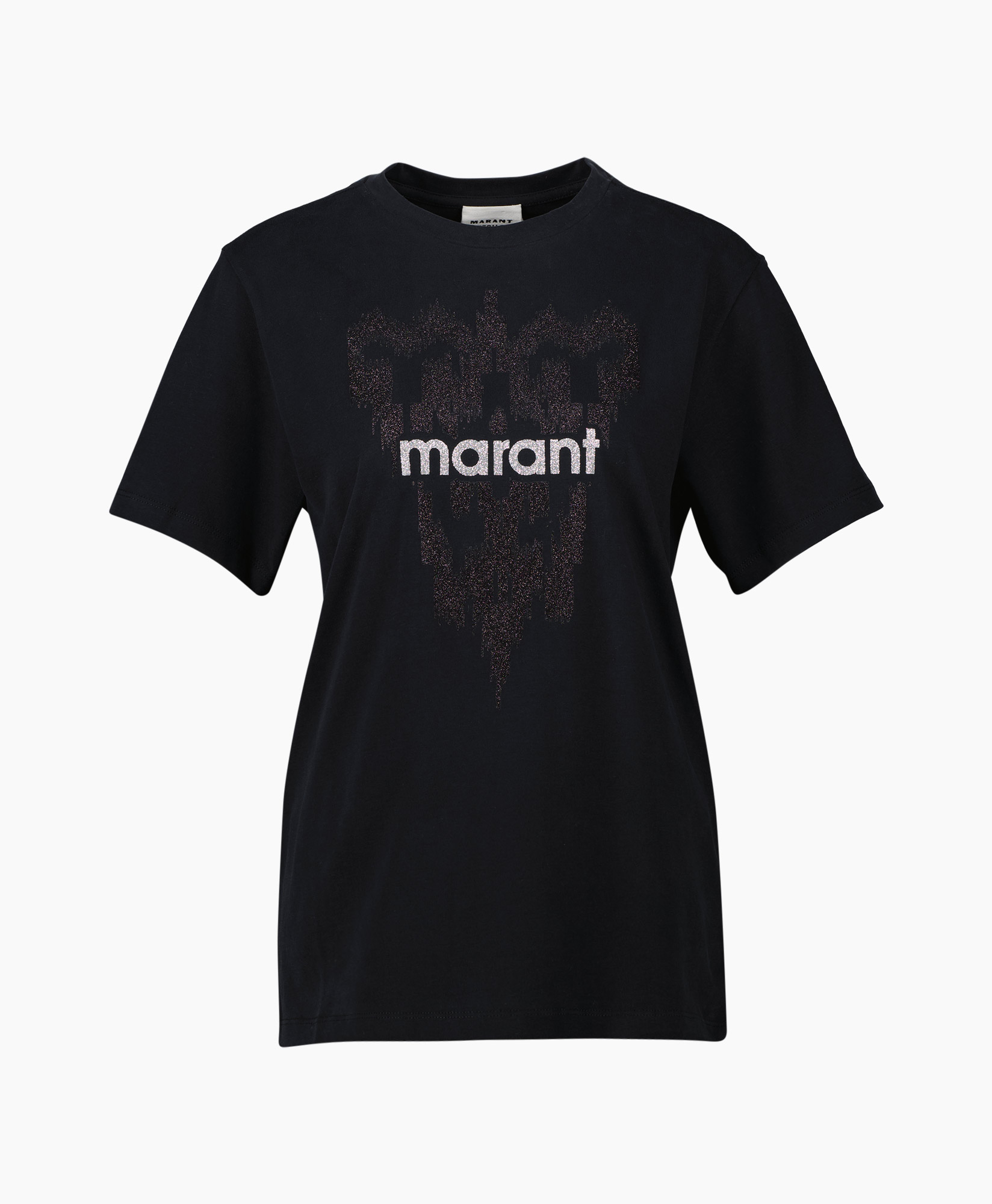 Marant Étoile T-shirt Korte Mouw Zewel Zwart