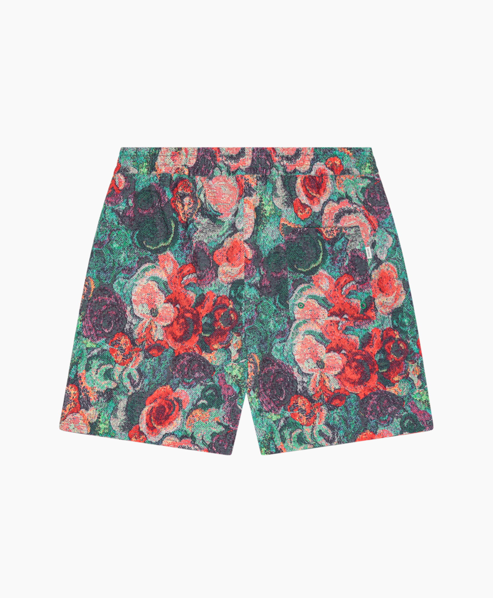 rok, bloemrijk, shorts, print, patroon