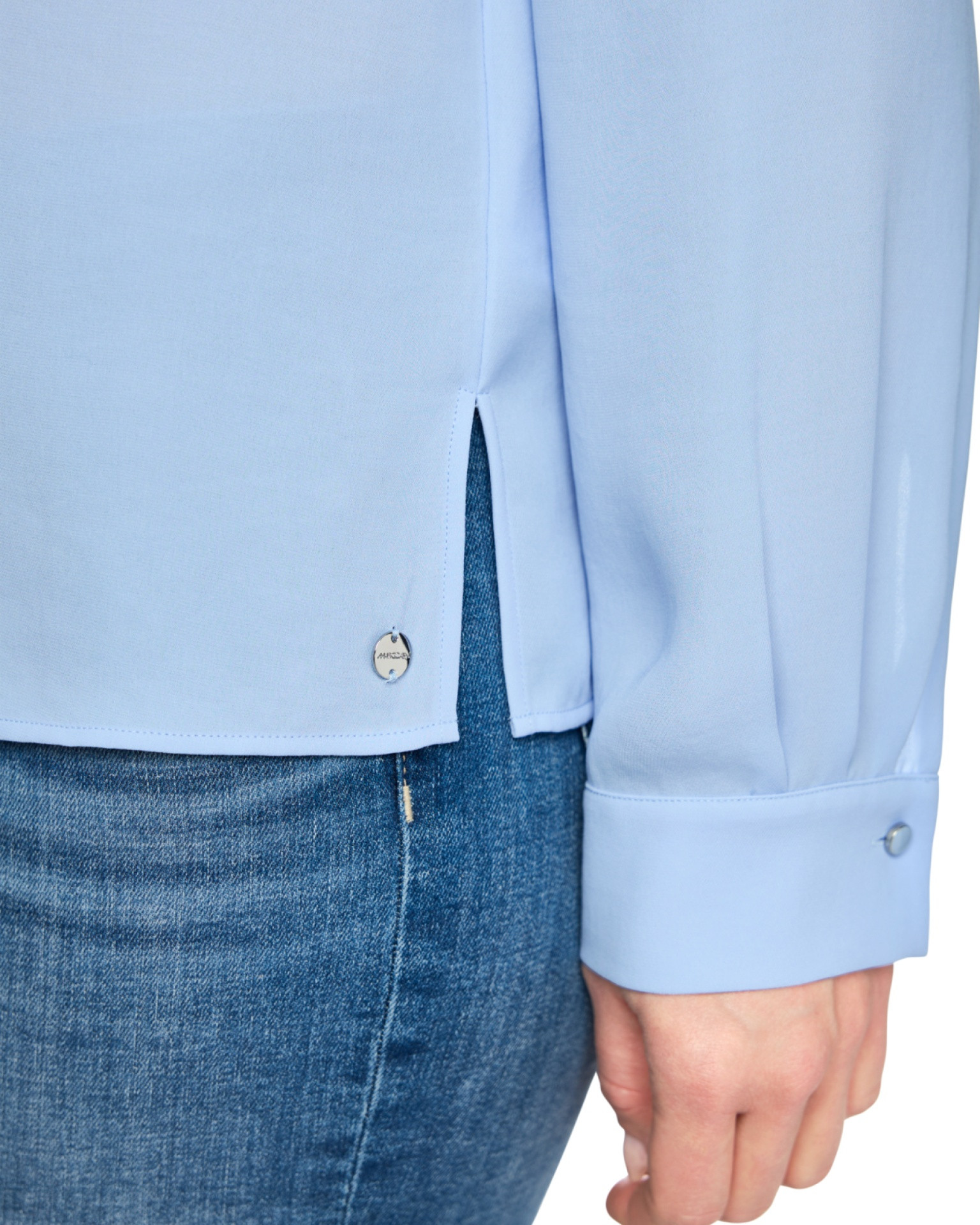 Long Sleeve, Blouse, Pants, Cuff, Shirt