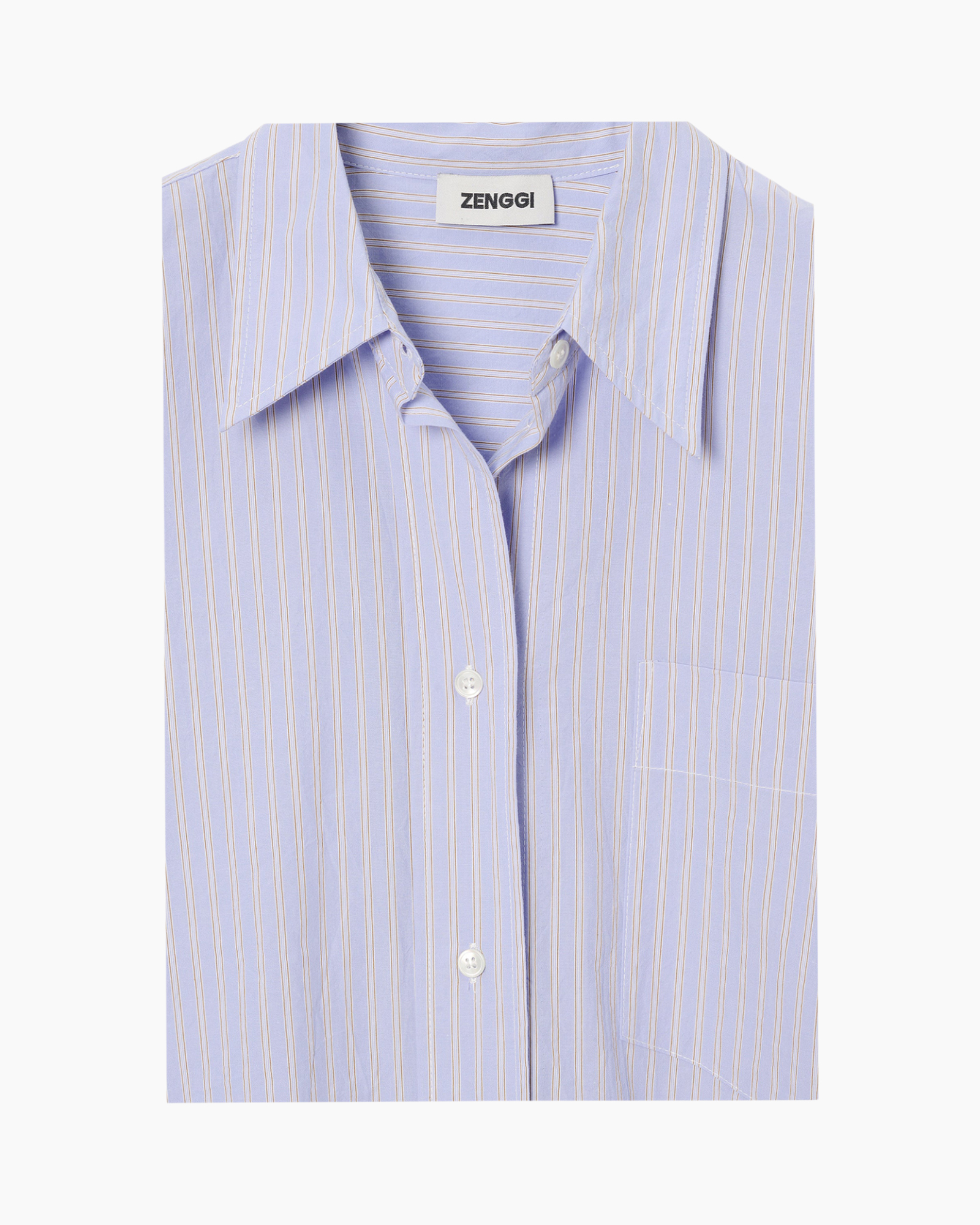 shirt, striped, button-down, collar, pocket