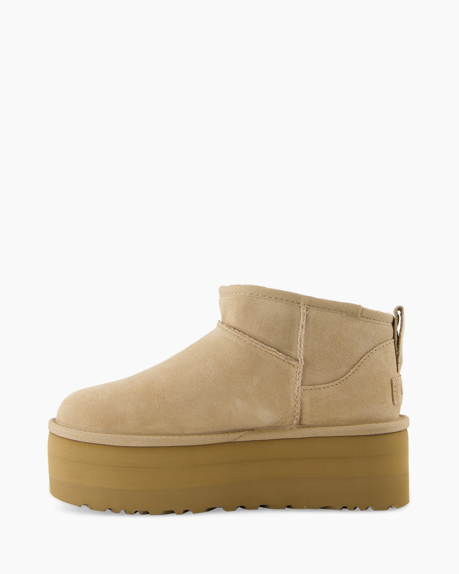 Enkellaars Classic Ultra Mini Platform Zand