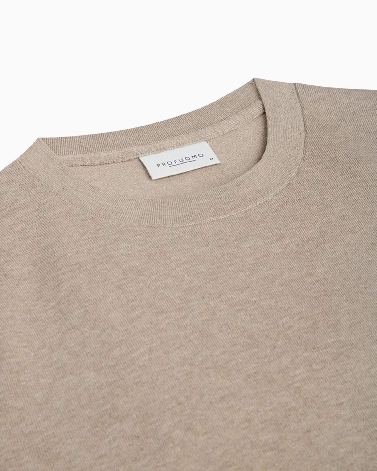 Pullover Crew Neck Beige