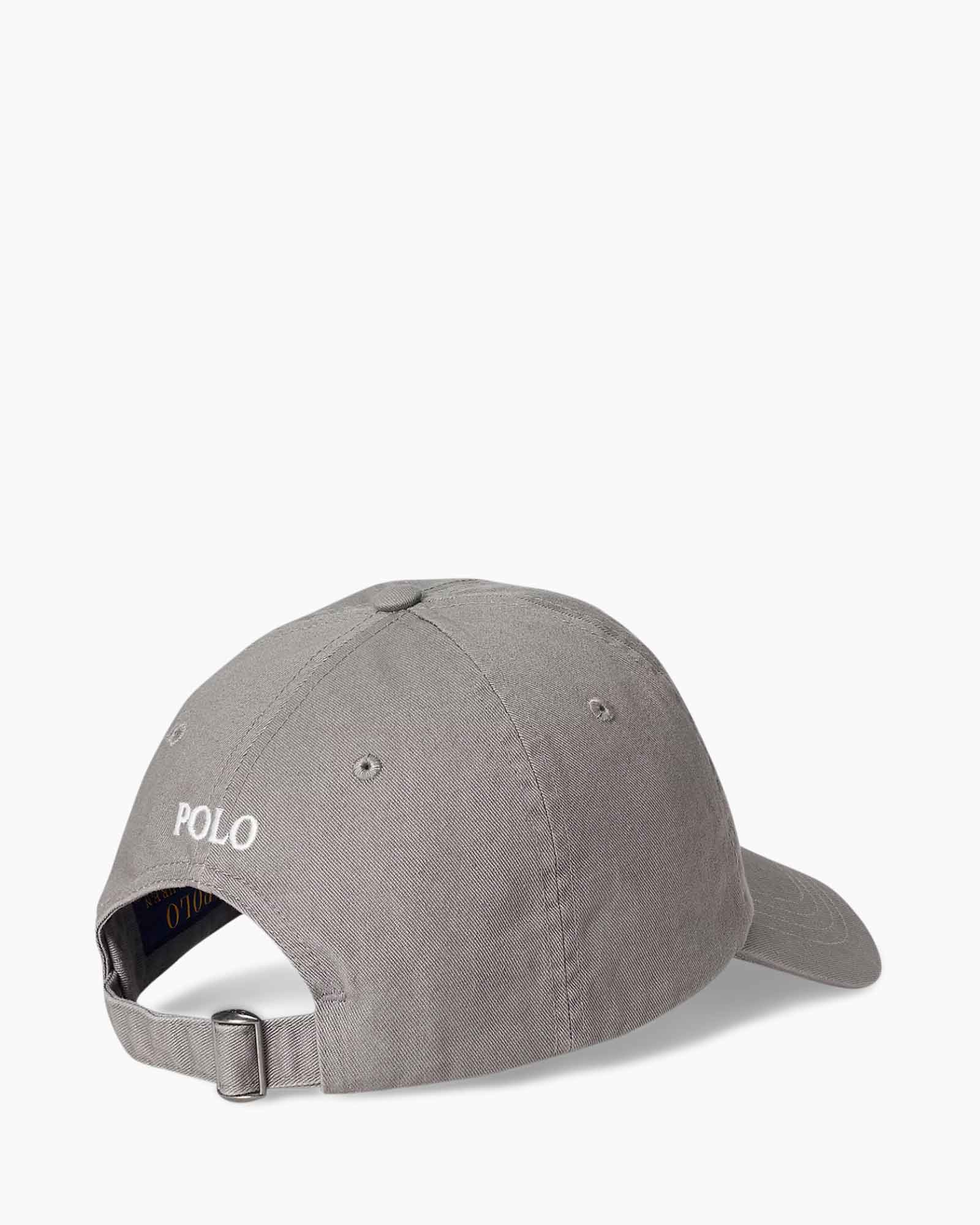 Pet Twill Logo Sport Licht Grijs