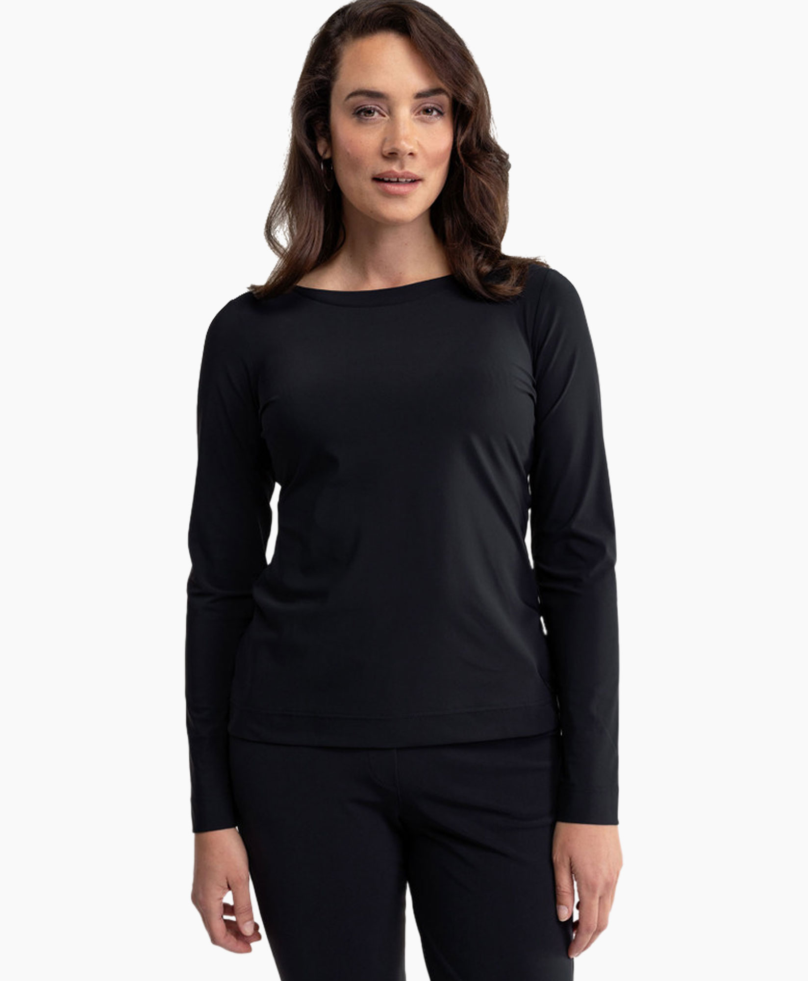 Top & T-shirt Sydney Shirt Zwart dessin