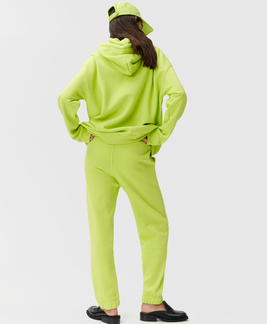 Ganni Joggingbroek T3243 licht groen