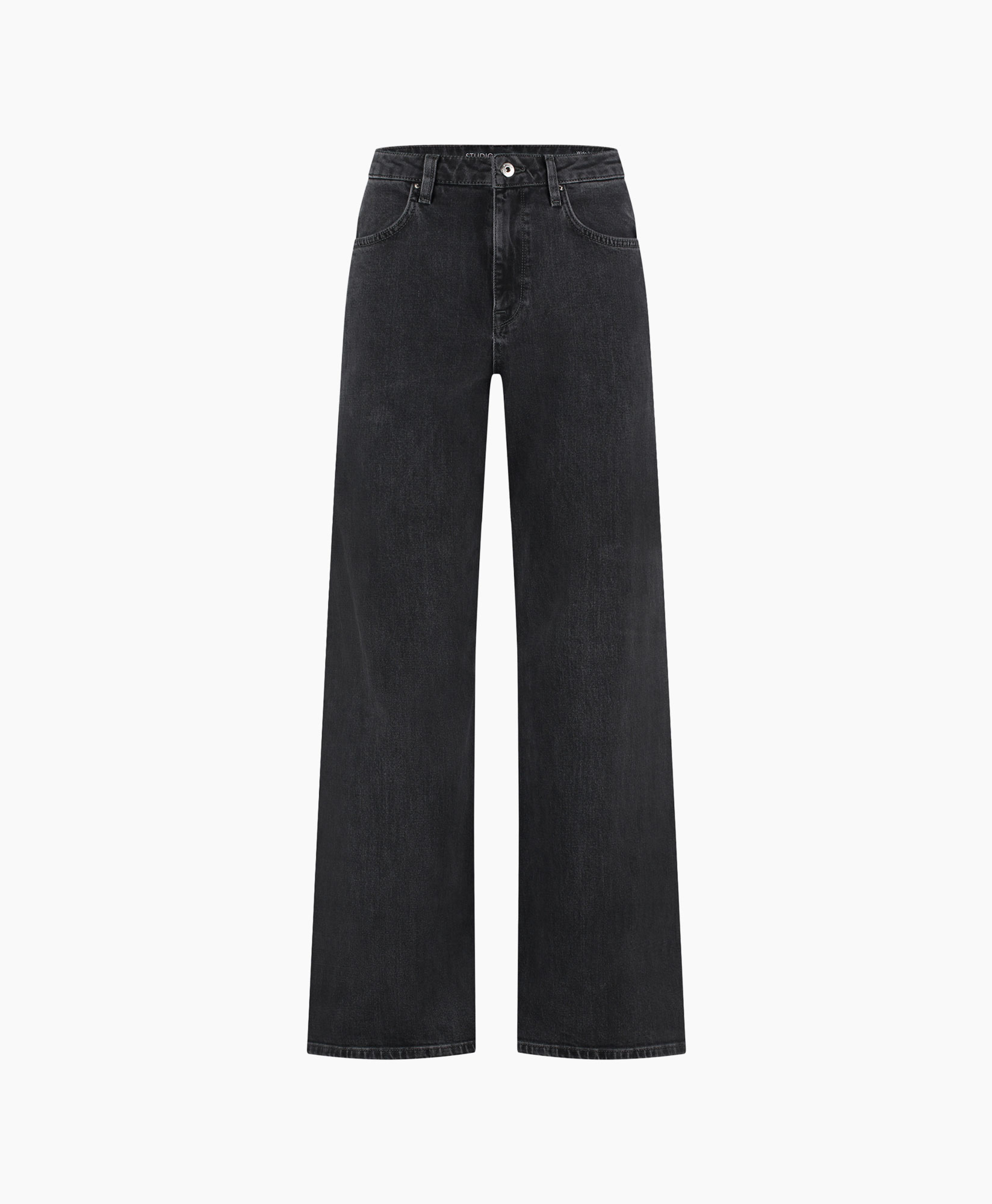 Broek Lexie Denim Trousers Zwart dessin