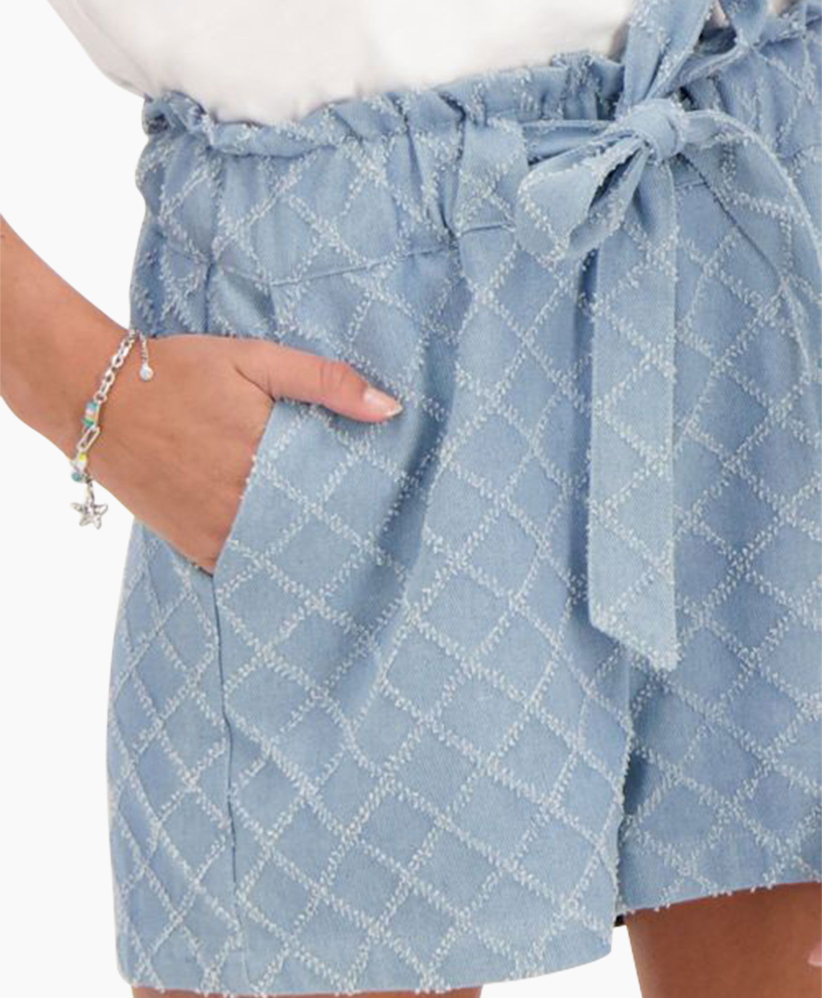 Korte Broek Mj10653 Blauw
