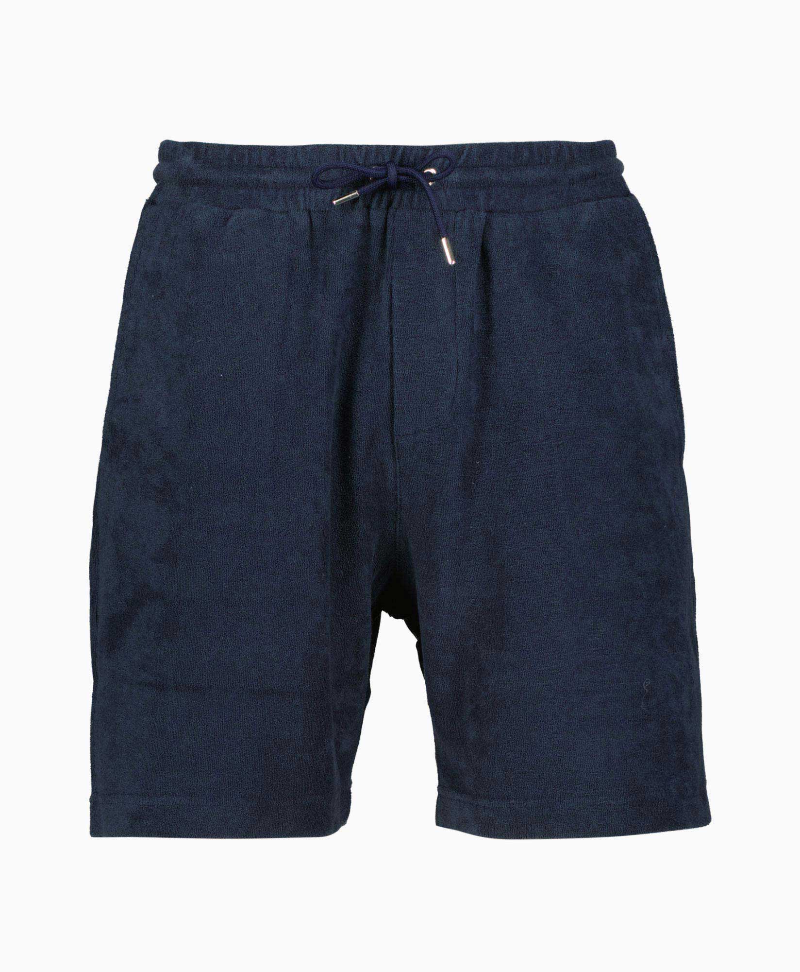 Short Shorts Warren Donker Blauw