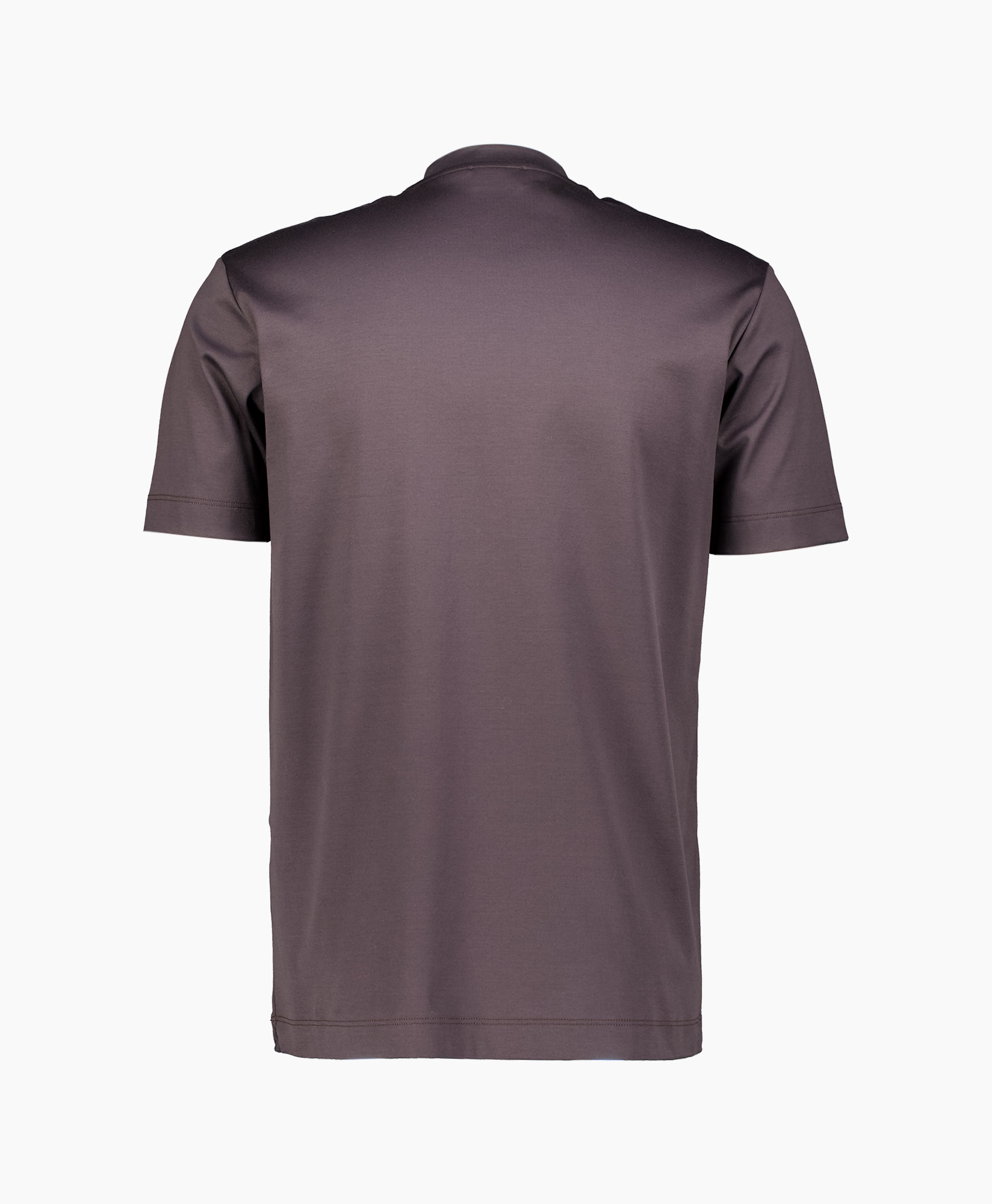 T-shirt Korte Mouw Interlock Supima Antraciet