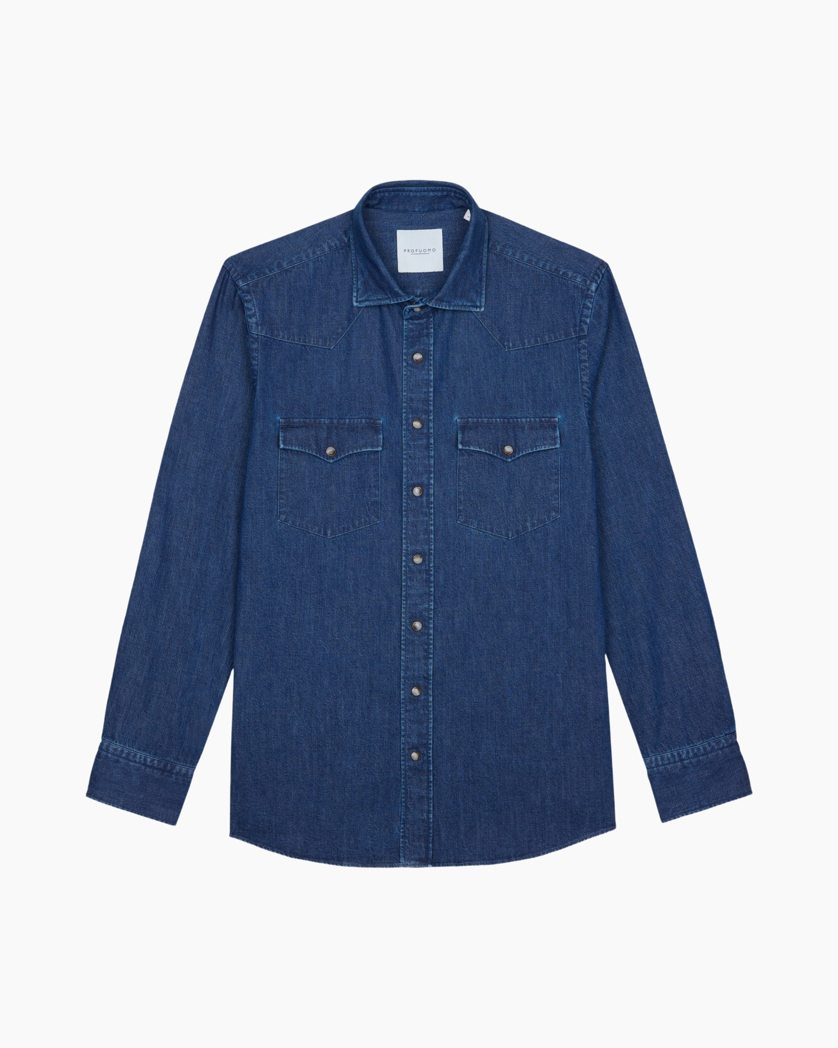 Overhemd Shirt Cutaway Rlx Blue Blauw