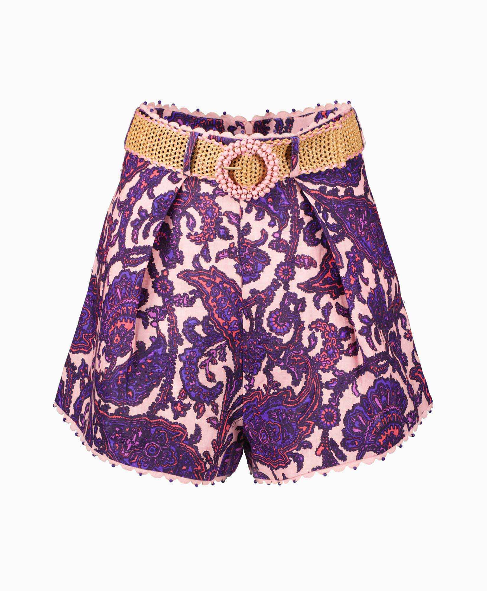 Zimmermann Korte Broek Tiggy Tuck Short Paars