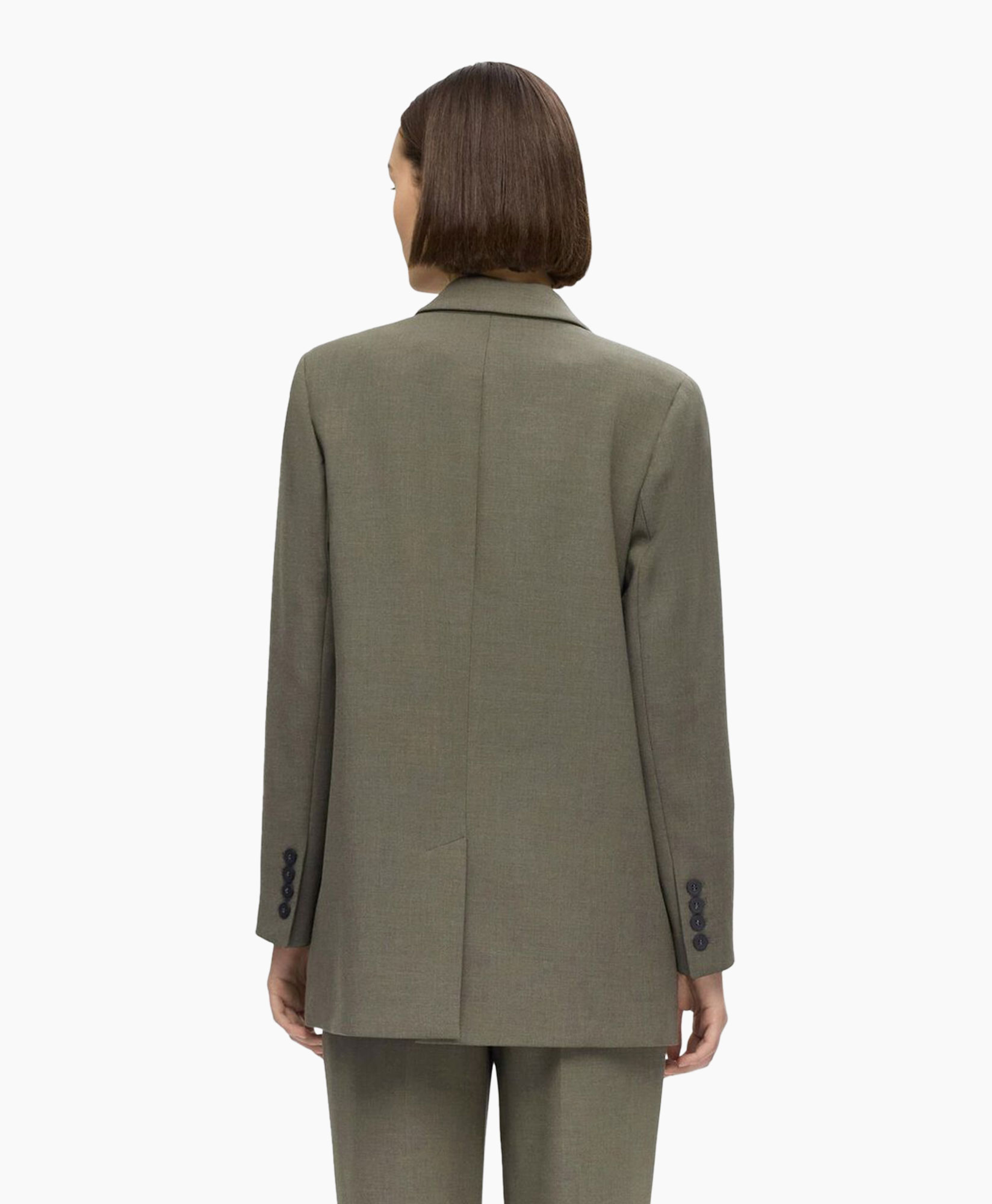 Jasje Rita Ls Relaxed Blazer Mel Noos Groen