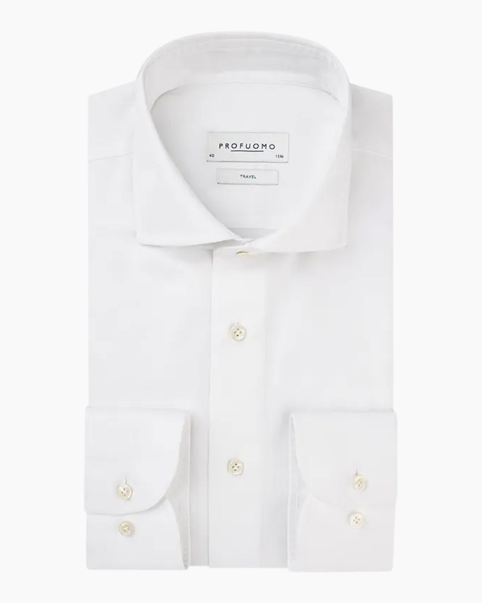 Overhemd Shirt Cutaway Sf Sc White Wit