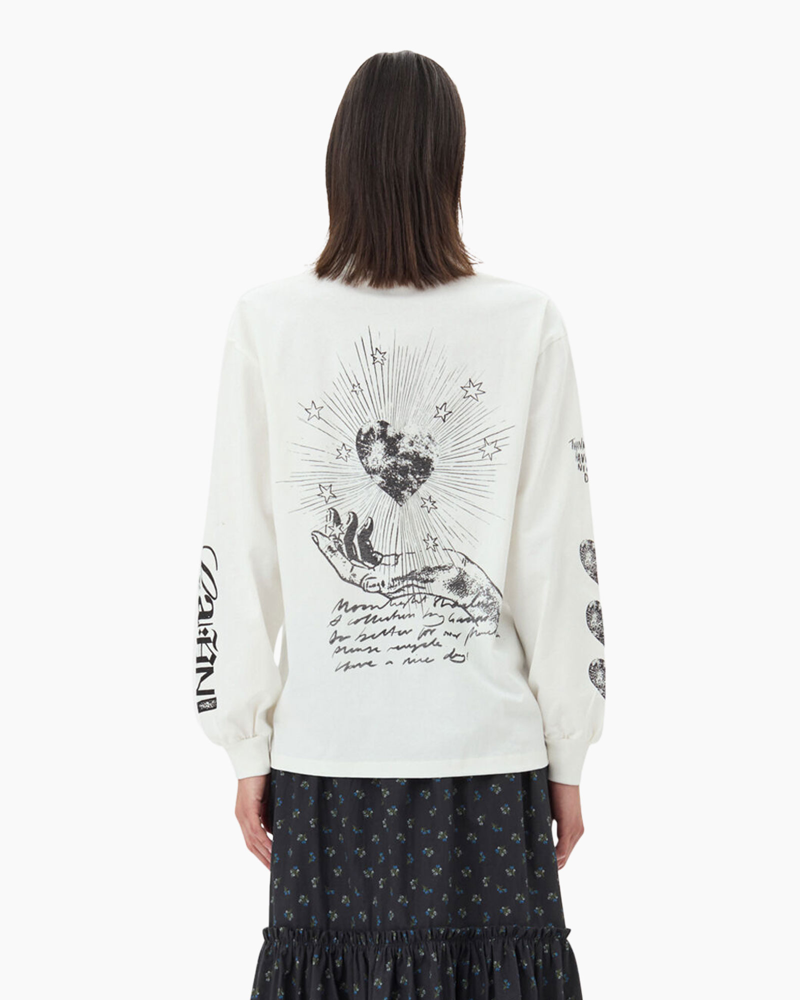 Longsleeve Future Heavy Jersey Moon Off White