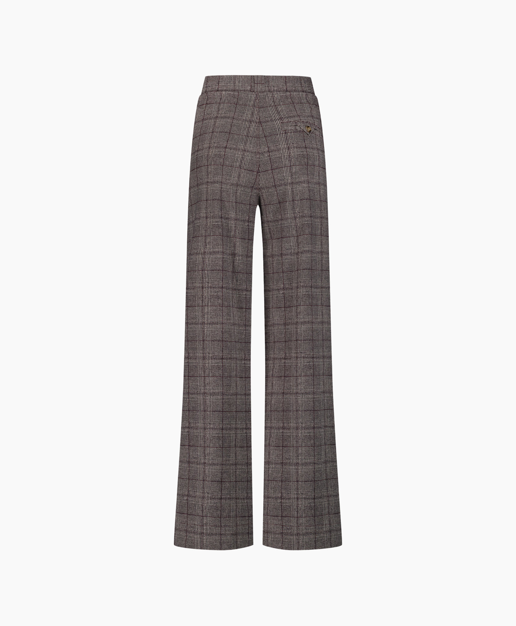 Broek Dali Check Trousers Paars