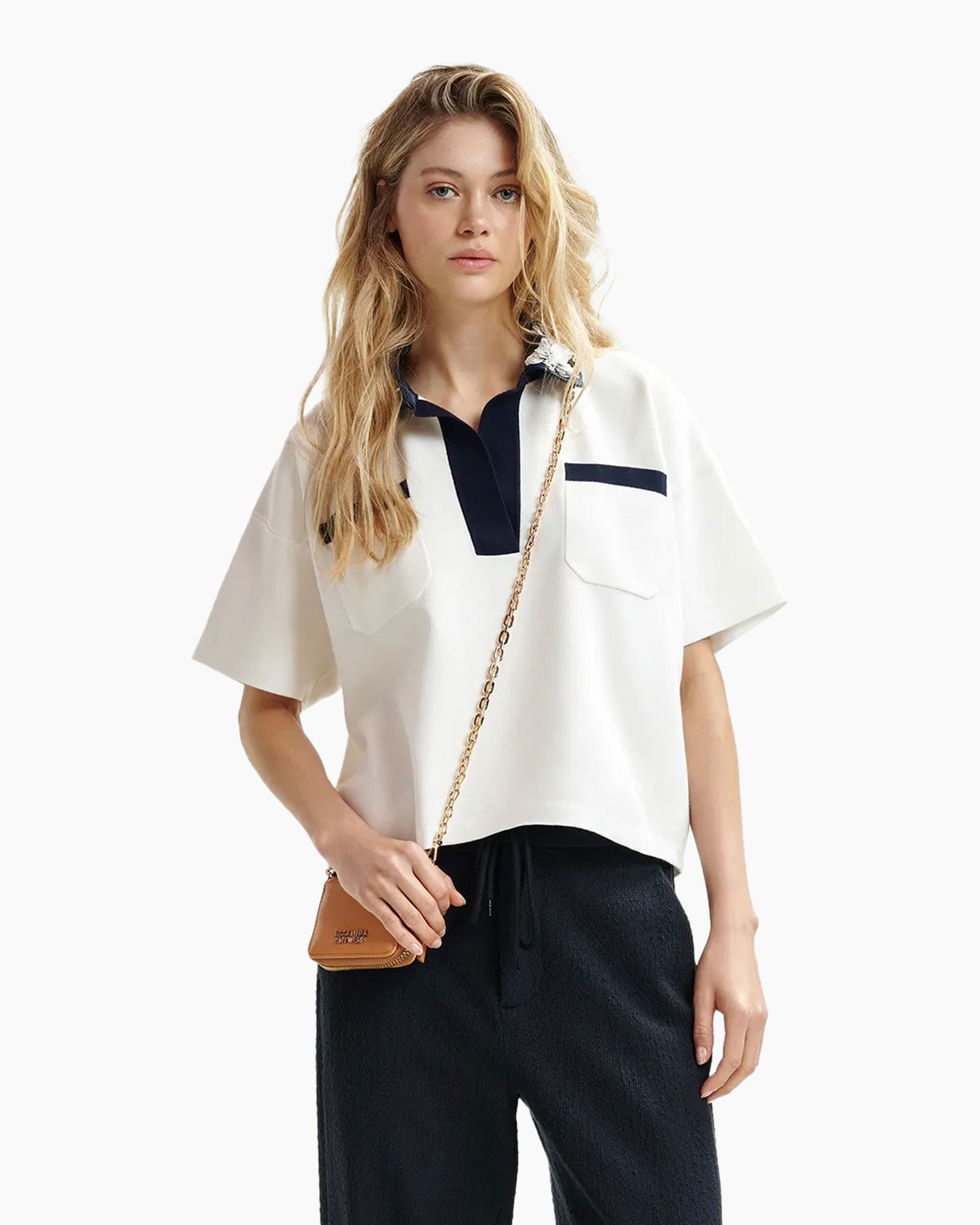 Polo Hoiseau Off White