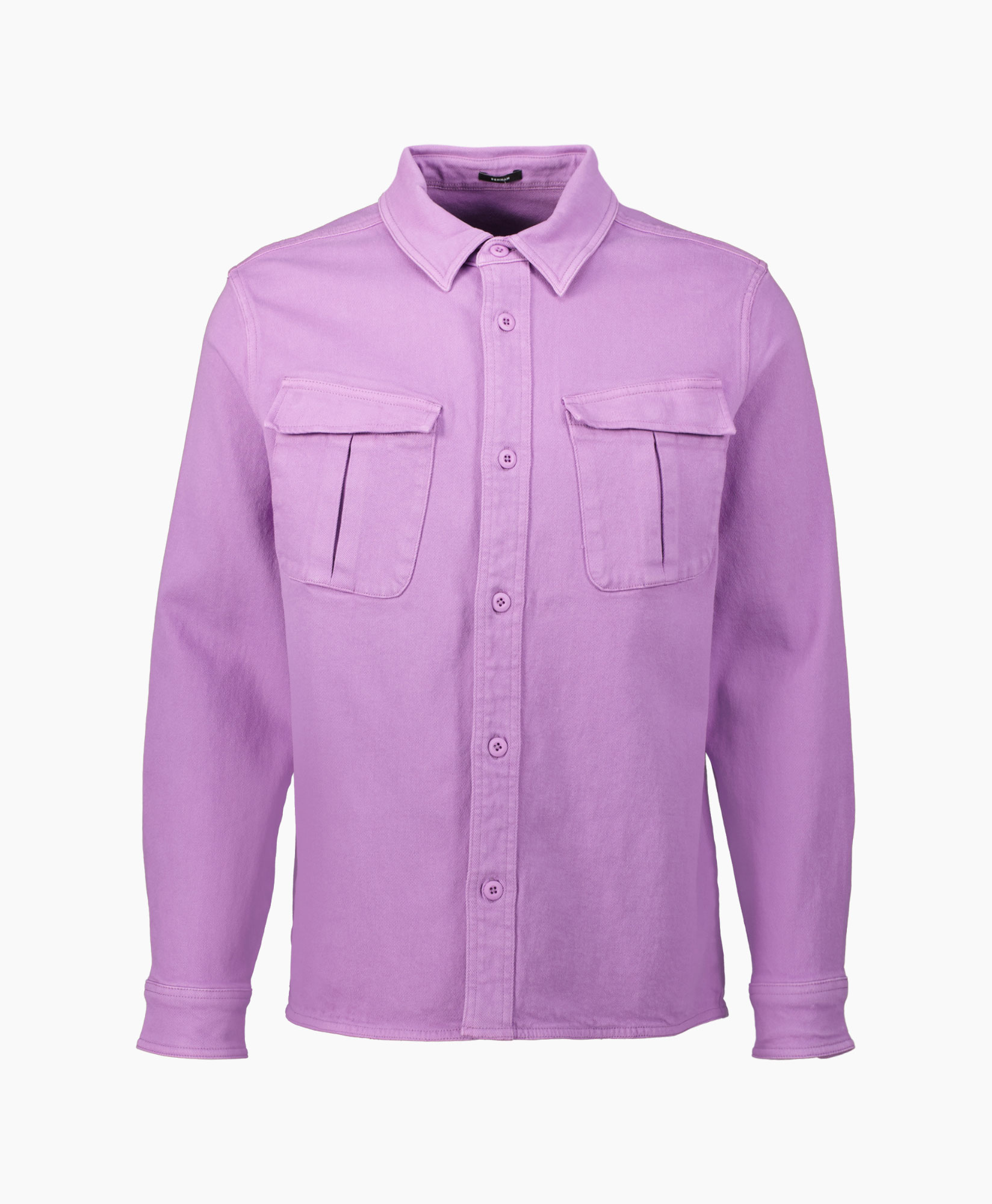 Denham Overhemd Burton Utility Overshirt Gdt Paars