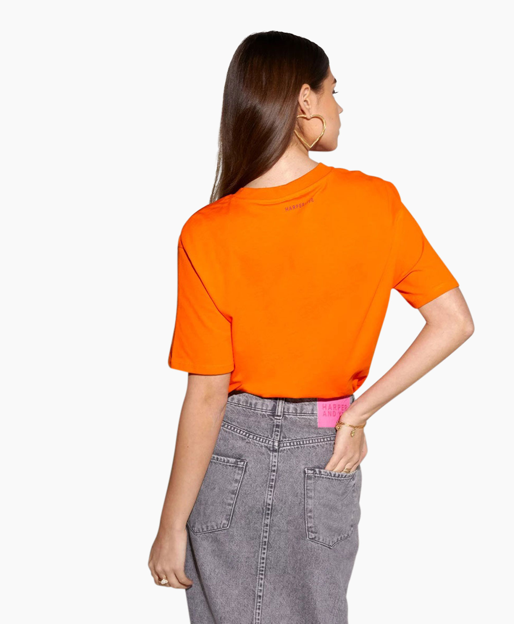 T-shirt Korte Mouw Followthesun-ss Oranje