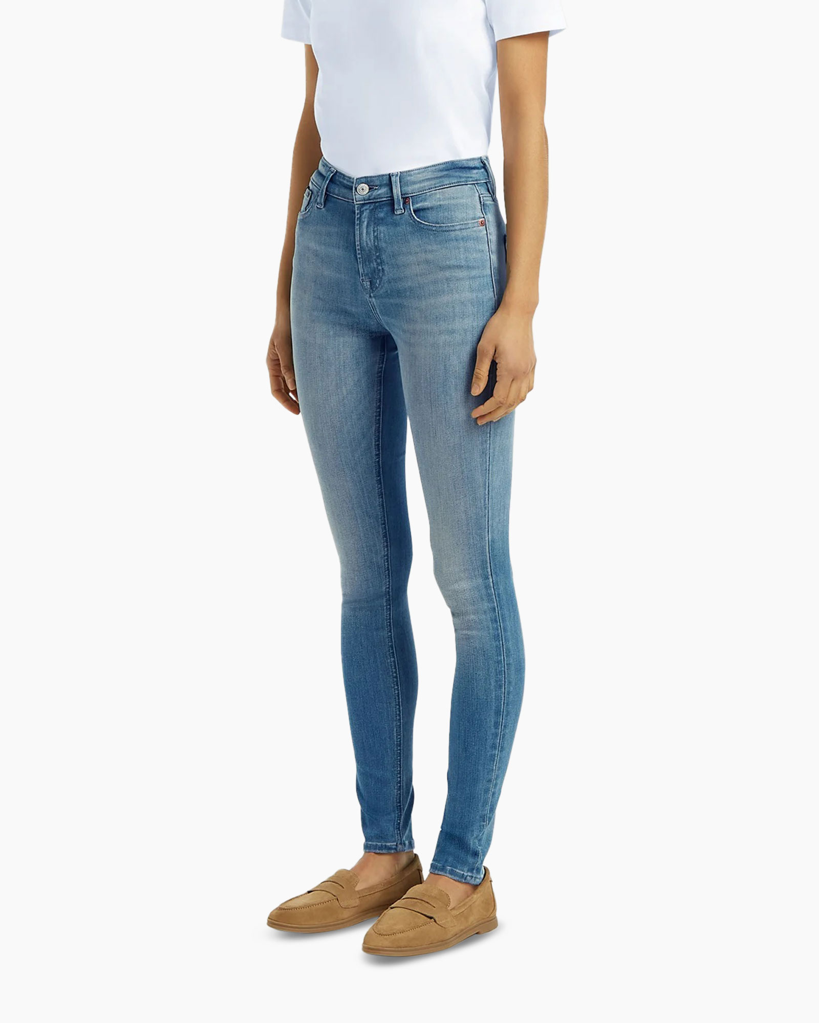 Jeans Azumi Fmnwli Blauw