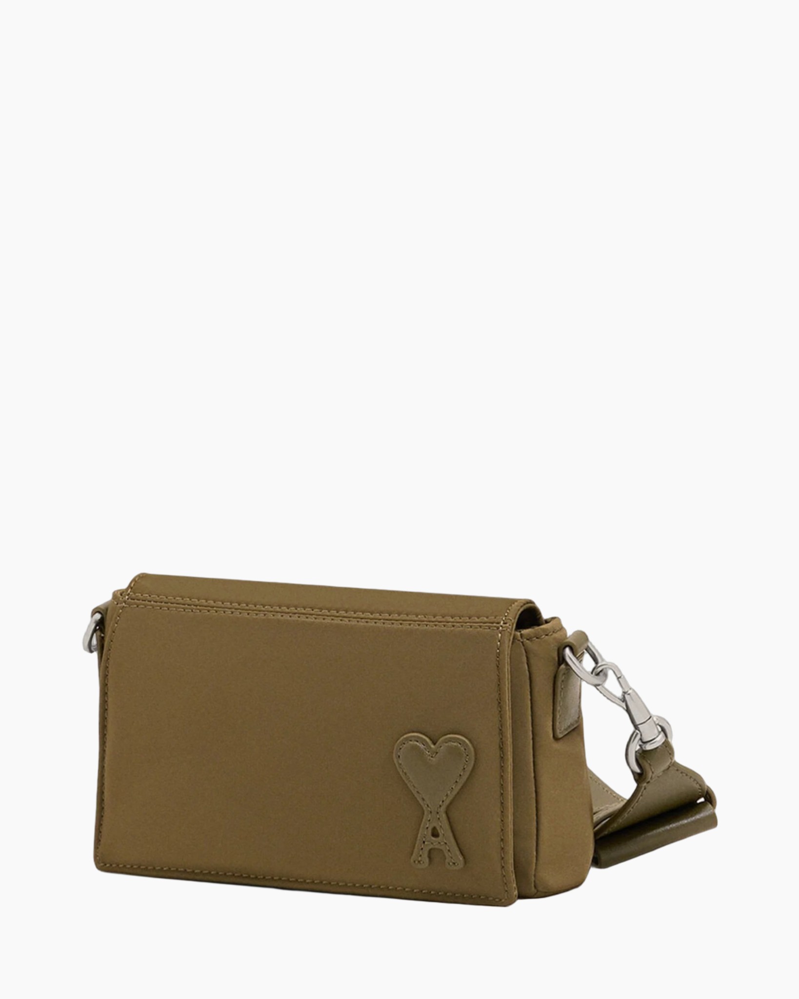 schoudertas, kleine tas, crossbody, bruin, ritserting/riem zonder duidelijk woord