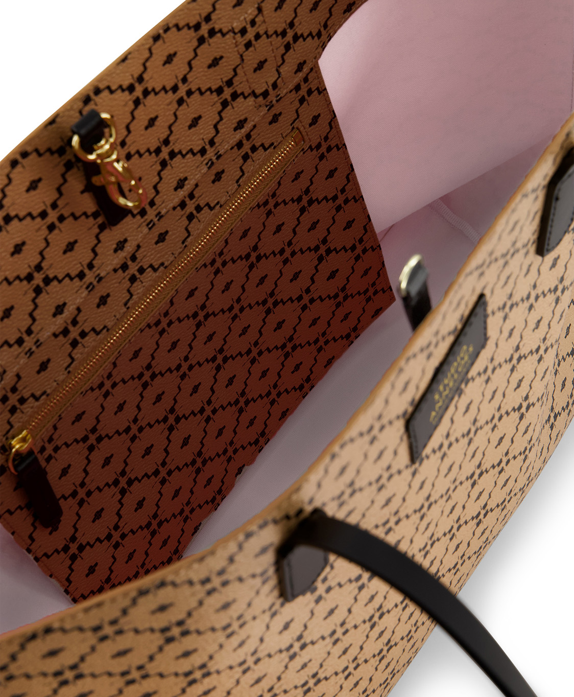Studio Anneloes Tas Shopper Sa Print Grijs