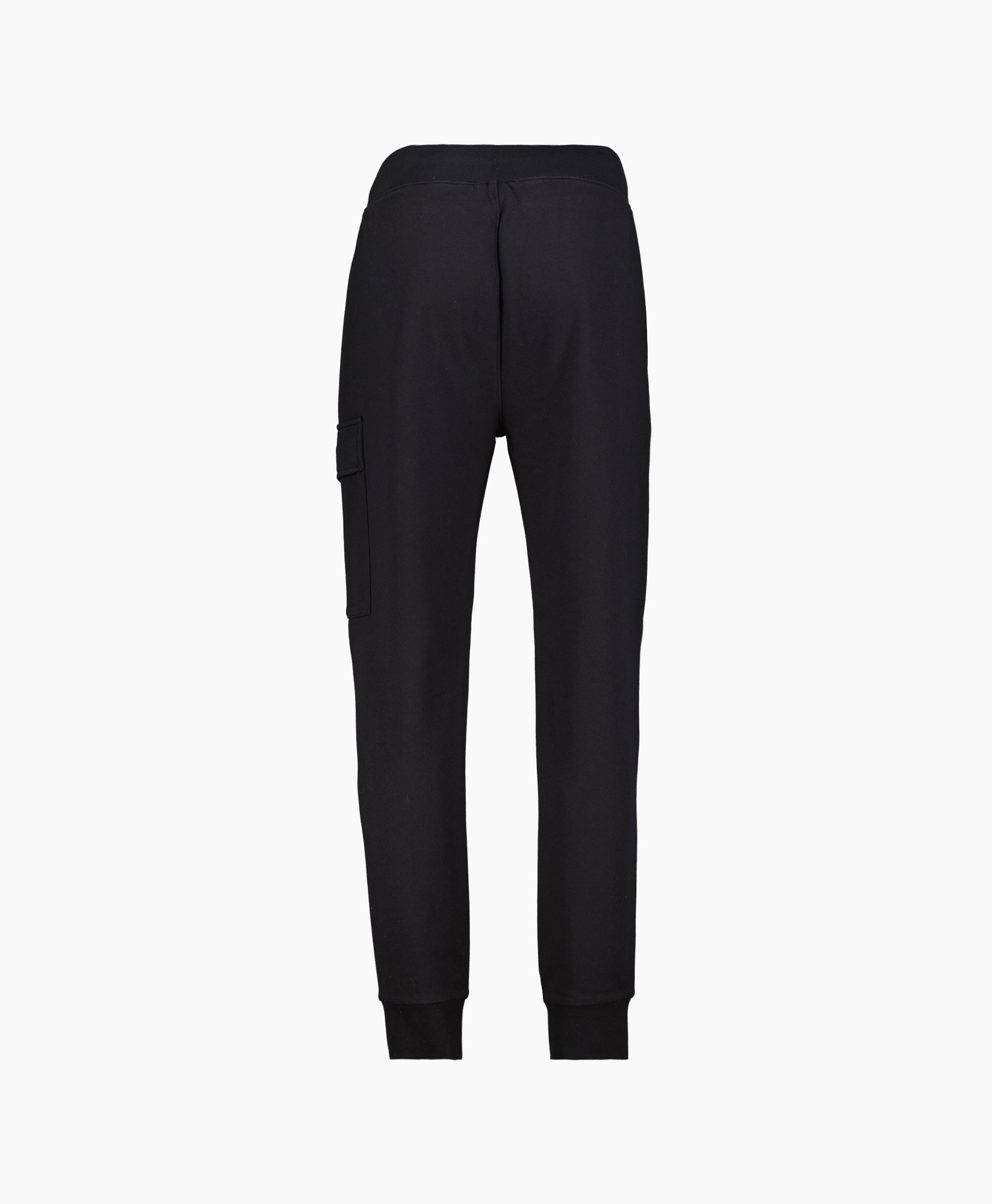 Cp Company Cargobroek Diagonal Raised Fleece Cargo Zwart