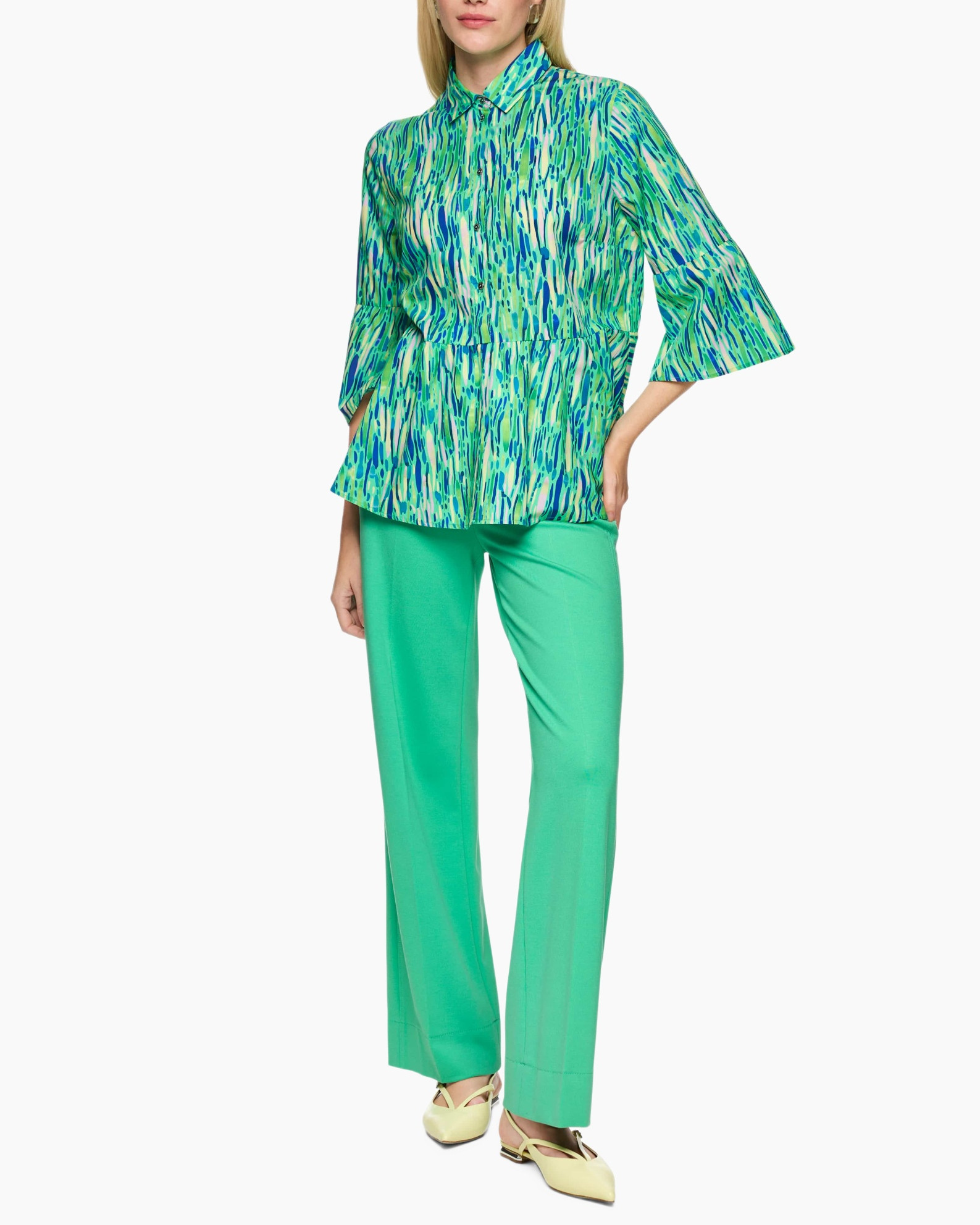 Clothing, Pants, Person, Suit, Blouse