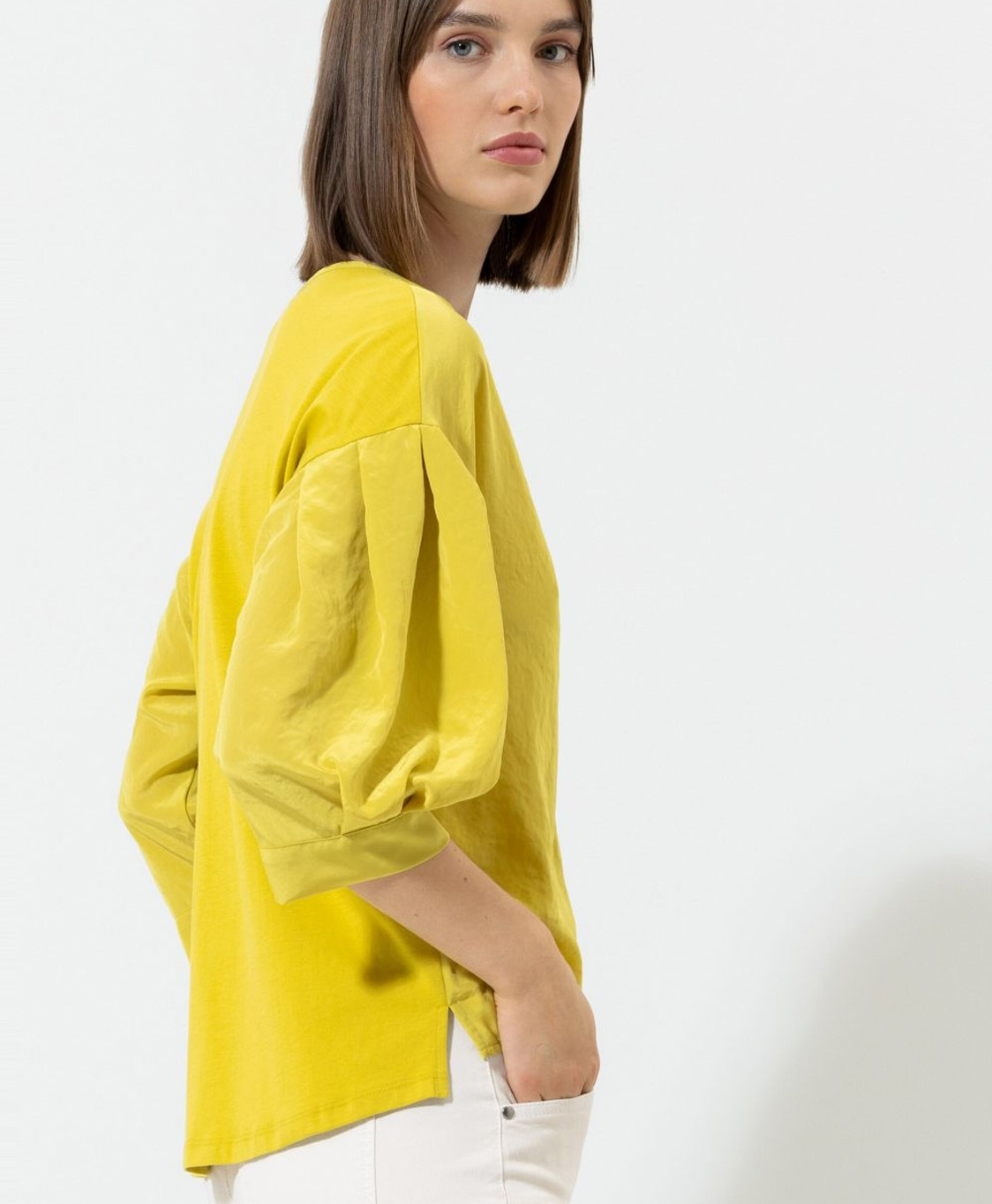 Luisa Cerano T-shirt 378996/7600-0 Geel