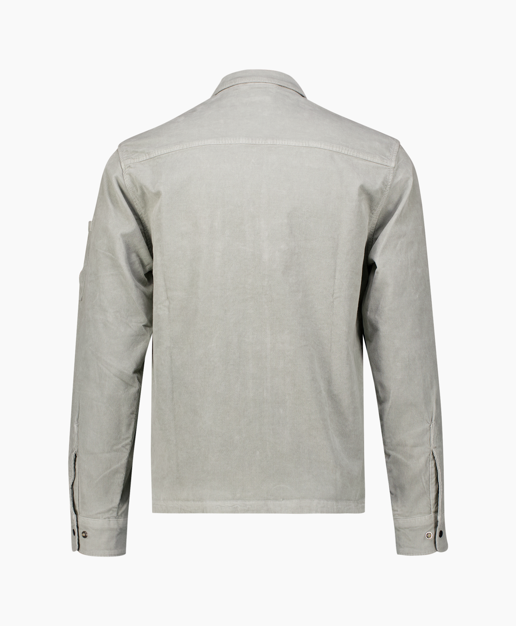 Overshirt Corduroy Zip licht groen