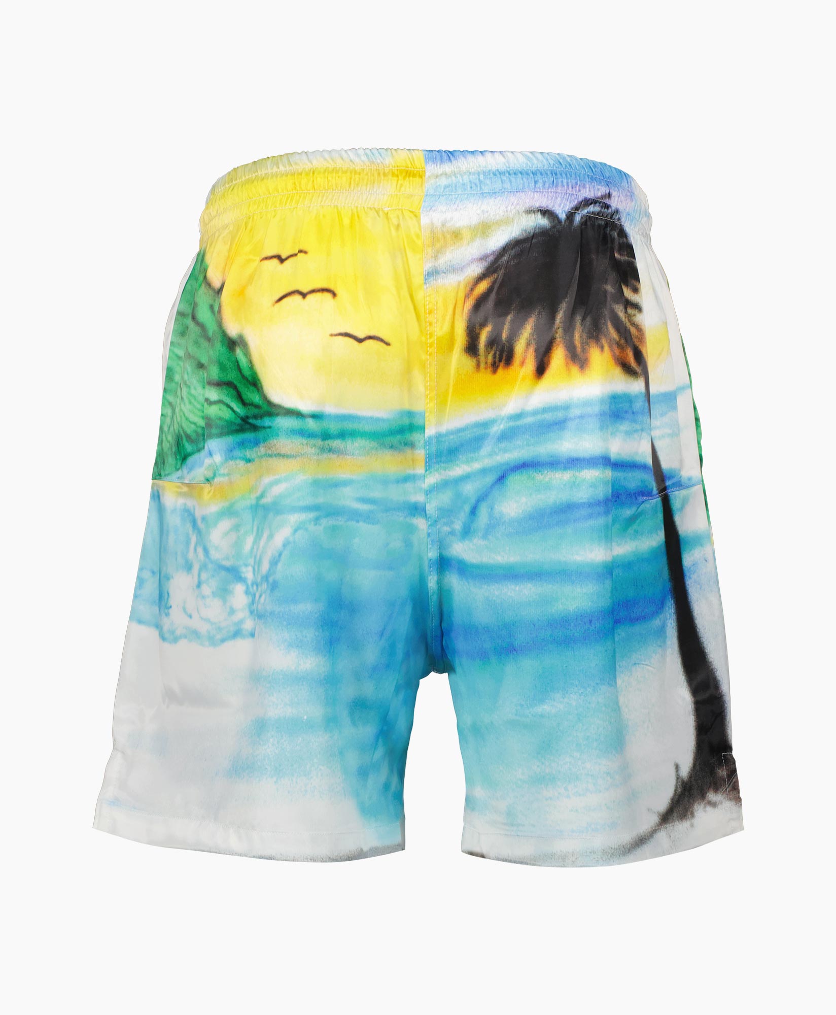 Flaneur Homme Korte Broek Airbrushed Silk Shorts Diversen